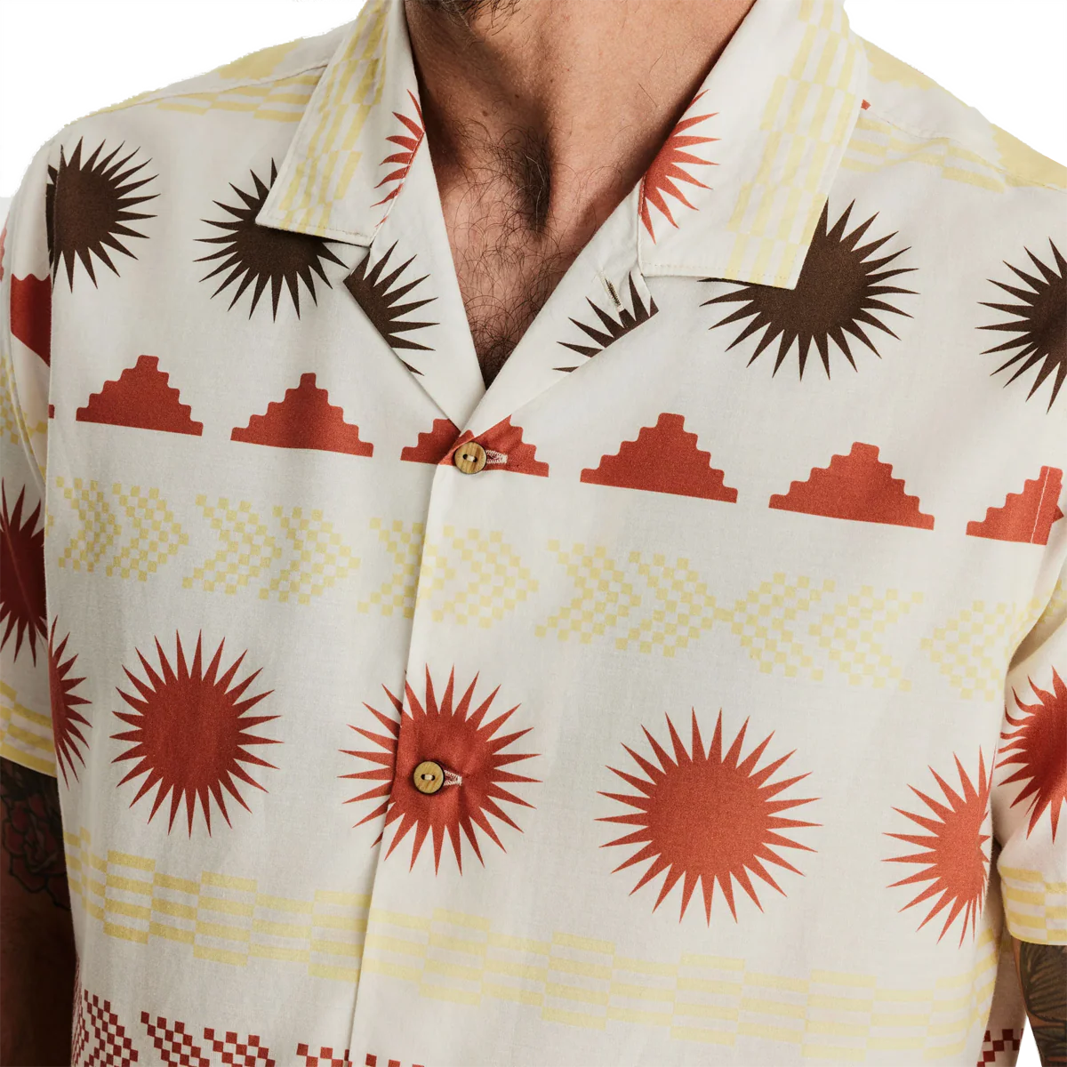 Men's Gonzo Camp Short Sleeve Woven - Onhollan