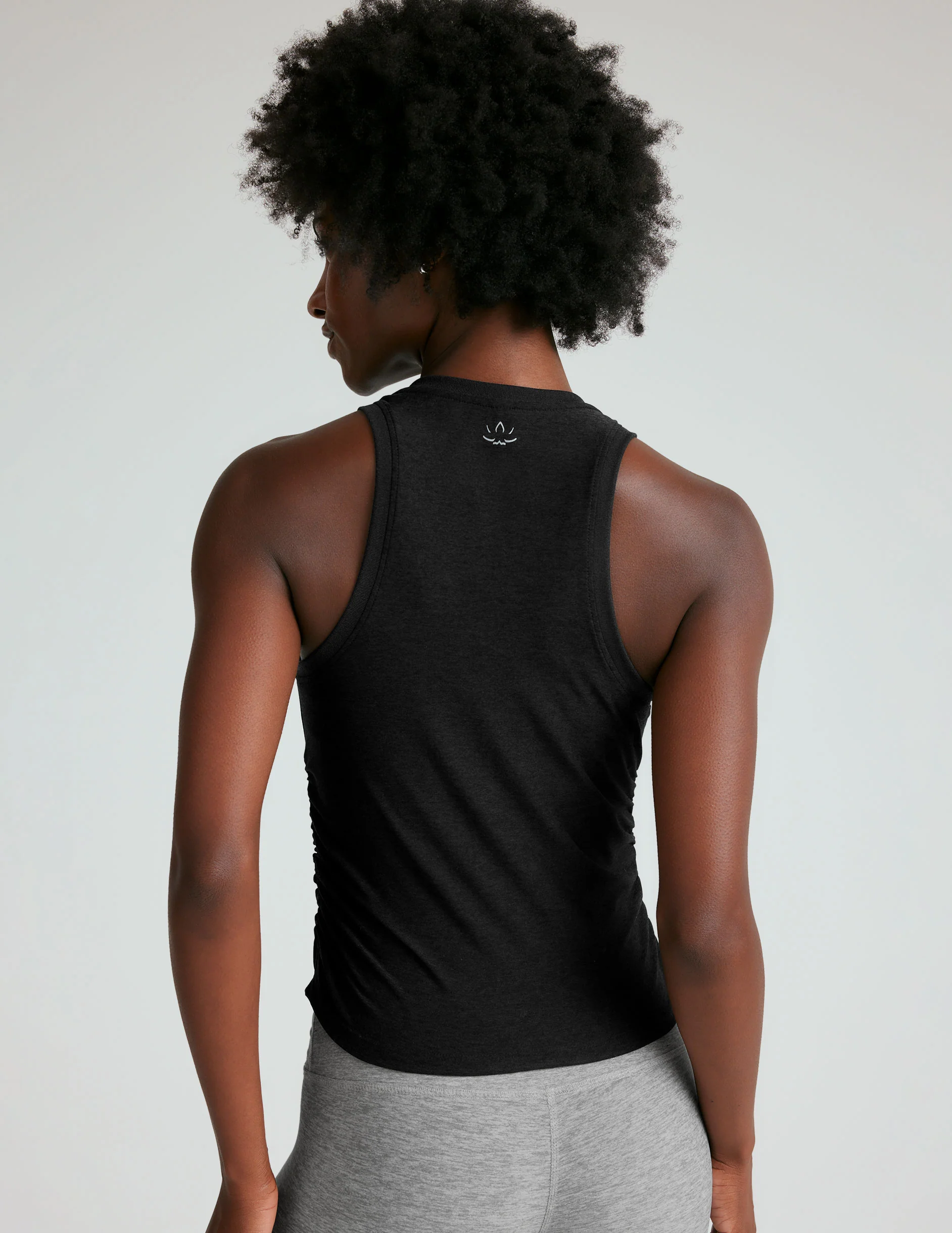 Featherweight Your Fit Shirred Tank - Onhollan