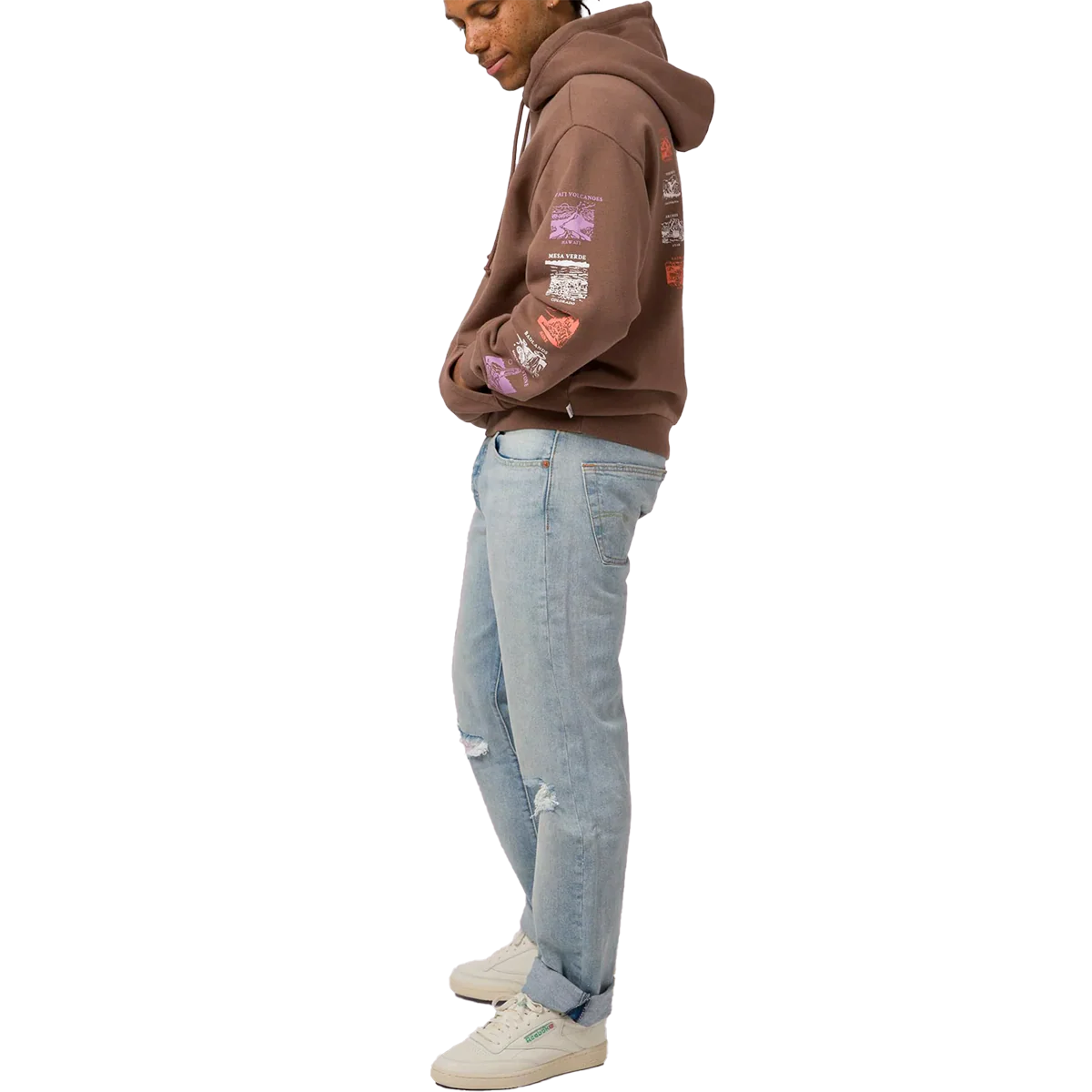 National Parks Pictograms Fill In Hoodie - Onhollan