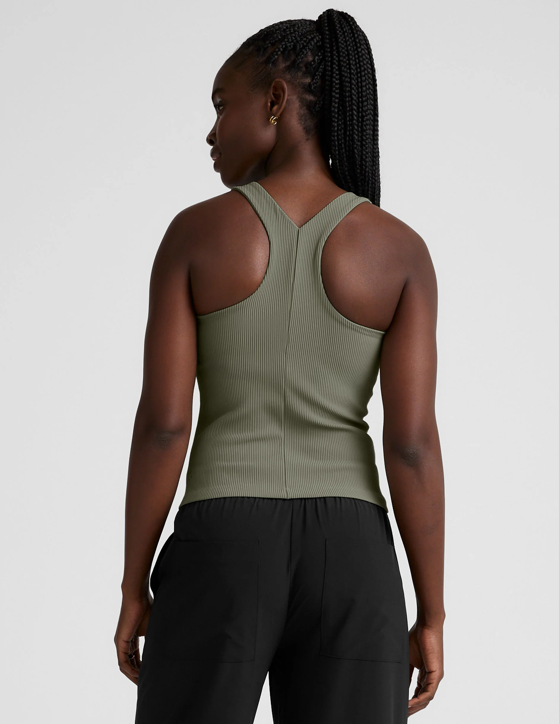Refocus Ribbed Classic Tank - Onhollan