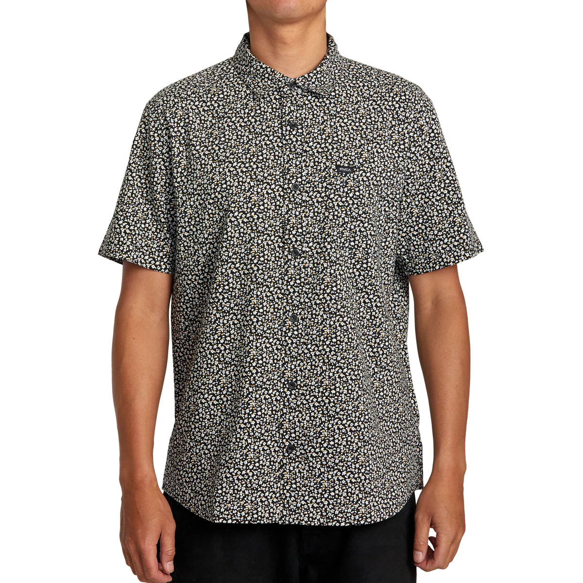 Men's Micro Garden Short Sleeve Shirt - Onhollan