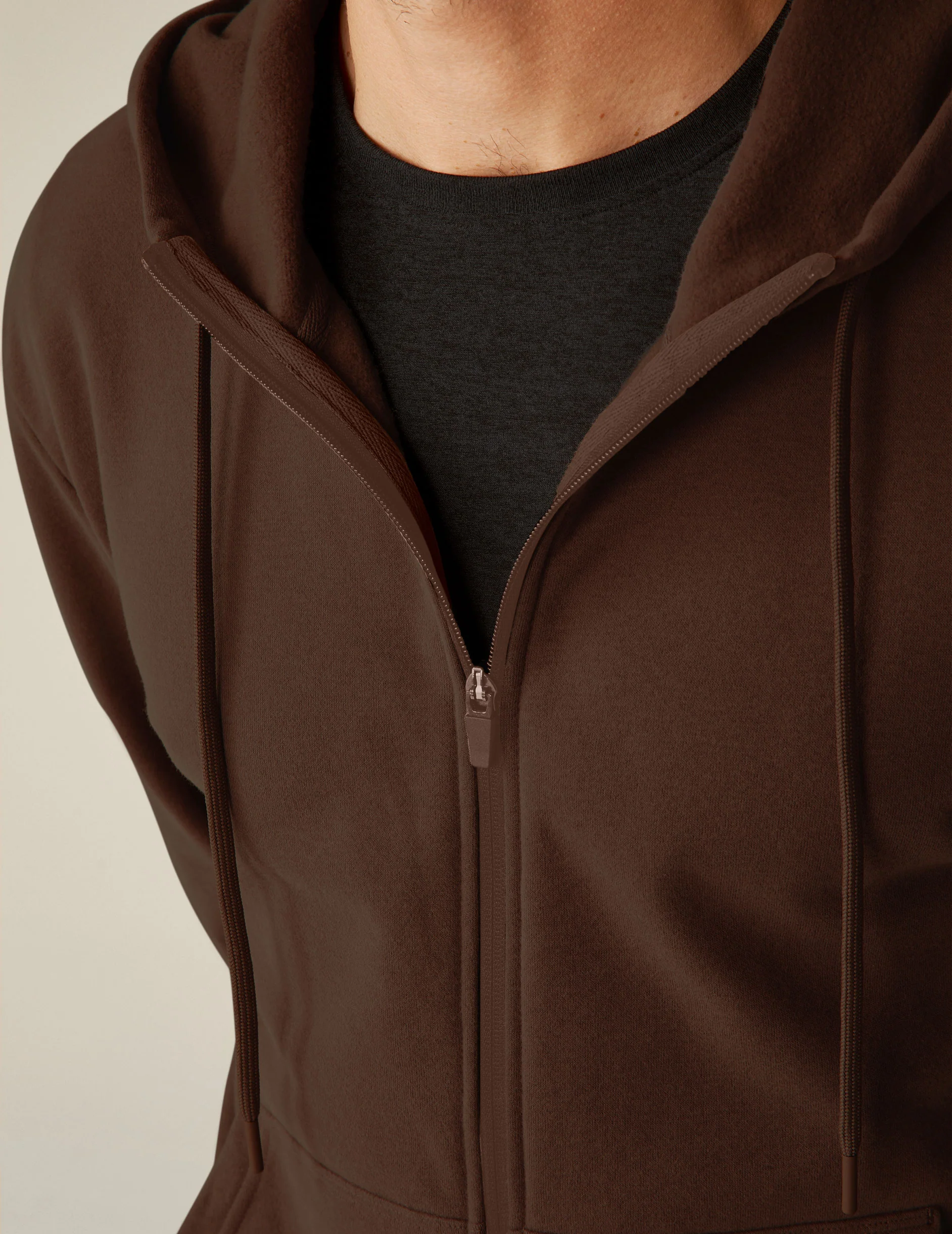 Every Body Zip Front Hoodie - Onhollan