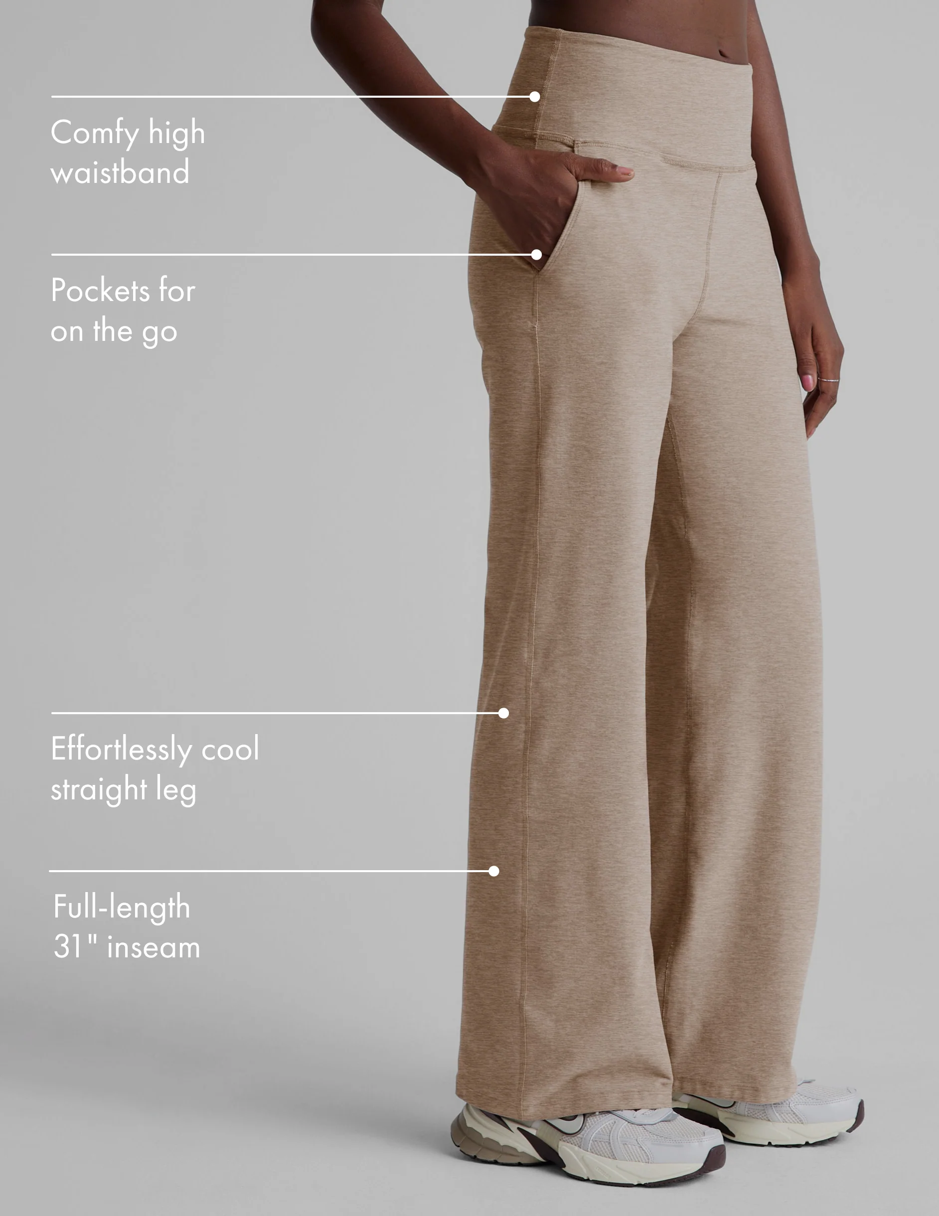 Spacedye Laid Back Wide Leg Pant - Onhollan