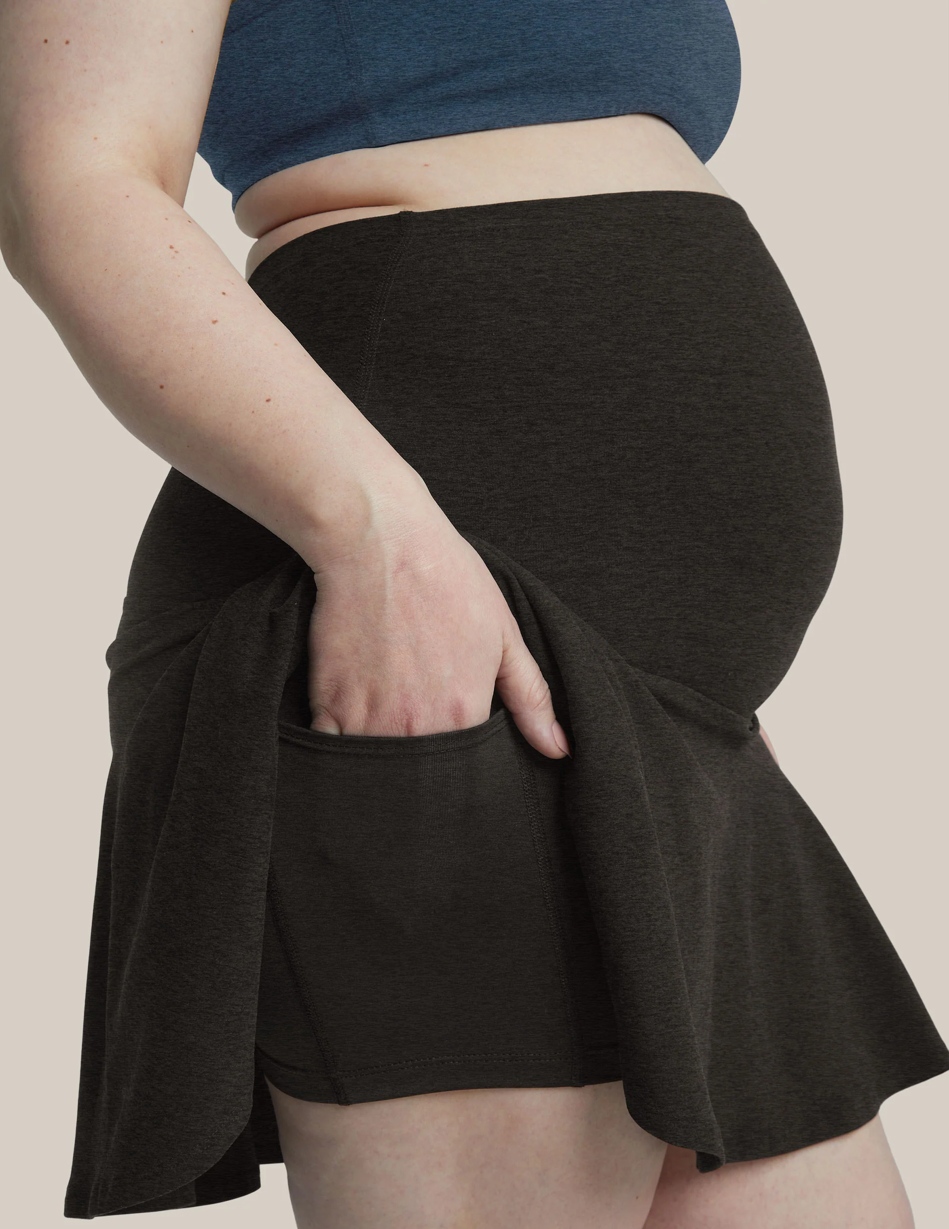 Spacedye Maternity Hot Shot Circle Skirt - Onhollan