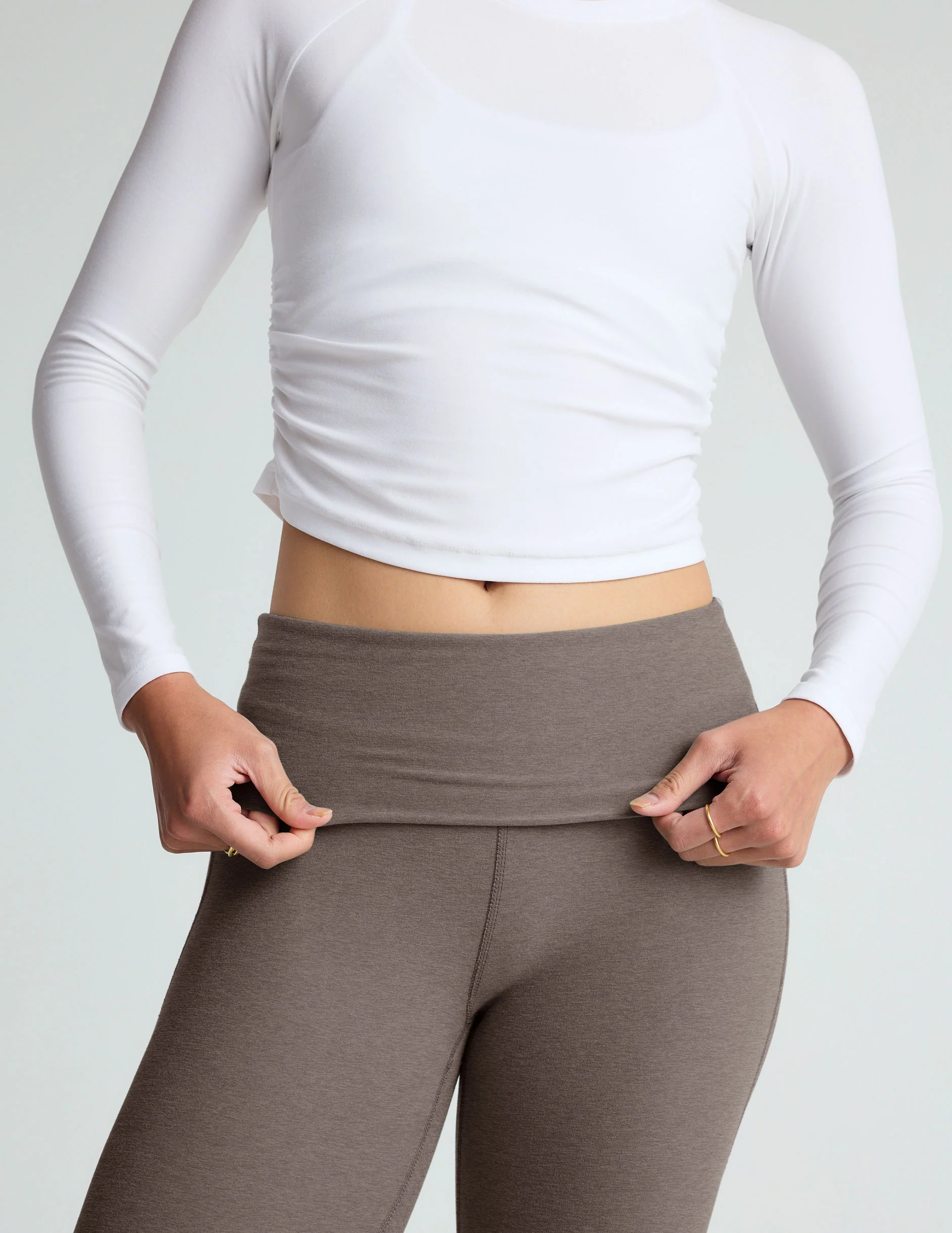 Spacedye Foldover Bootcut Pant - Onhollan