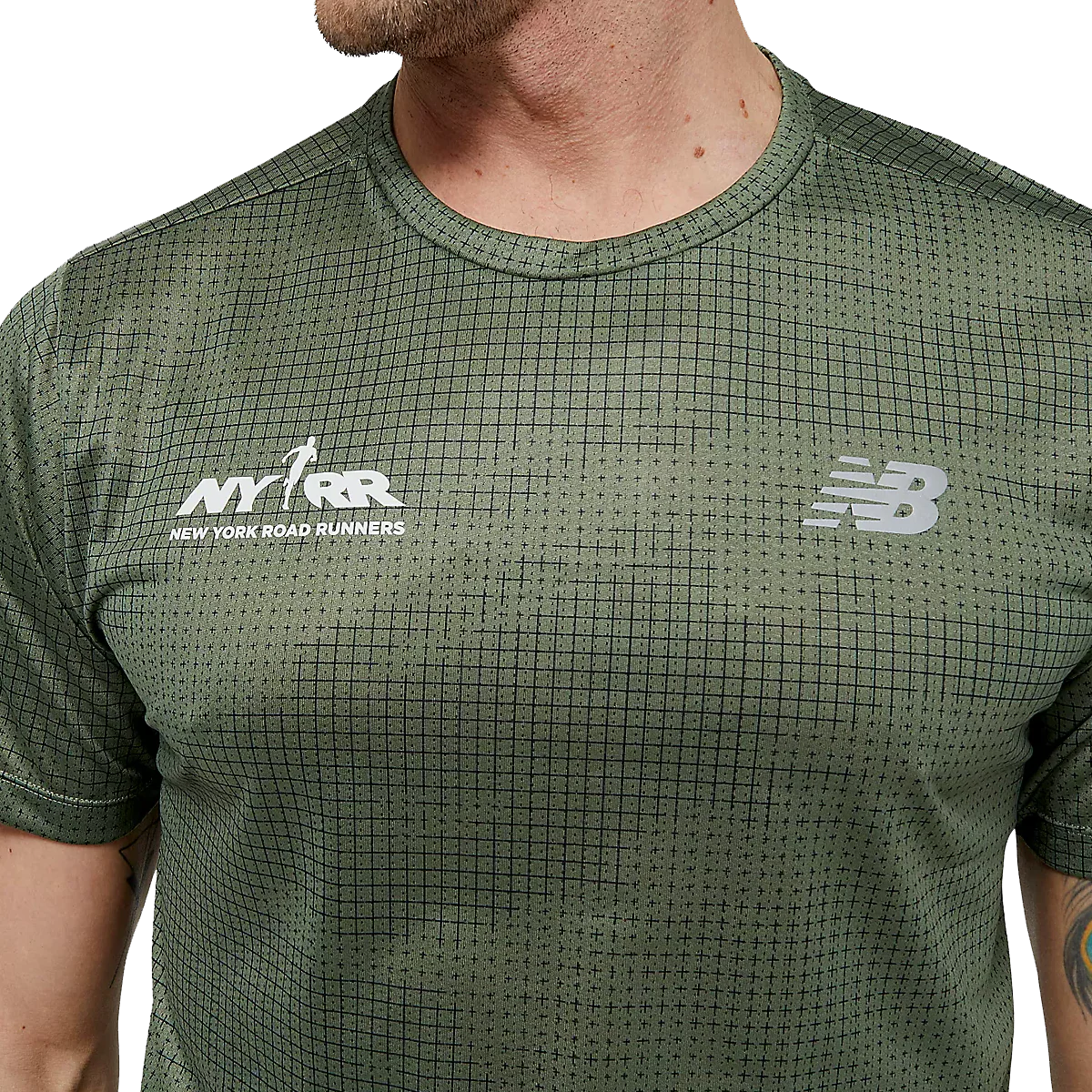 Men's Run For Life Printed Impact Run Short Sleeve - Onhollan
