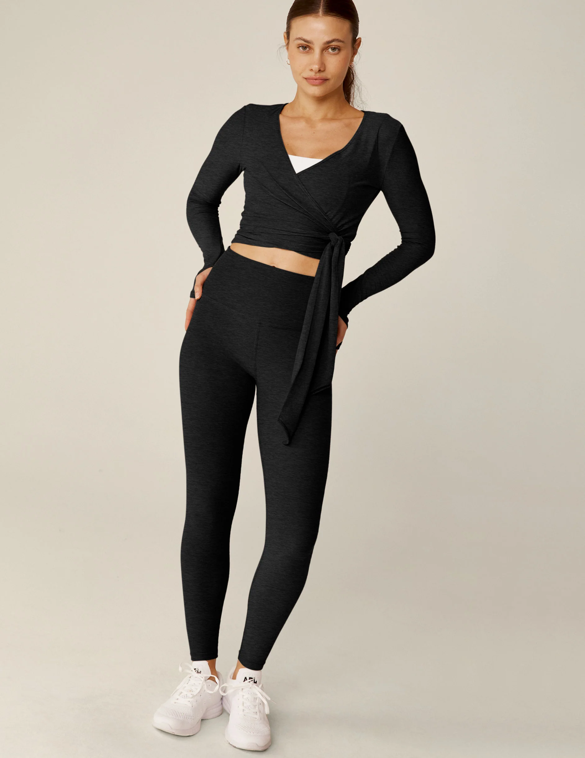 Featherweight Waist No Time Wrap Top - Onhollan