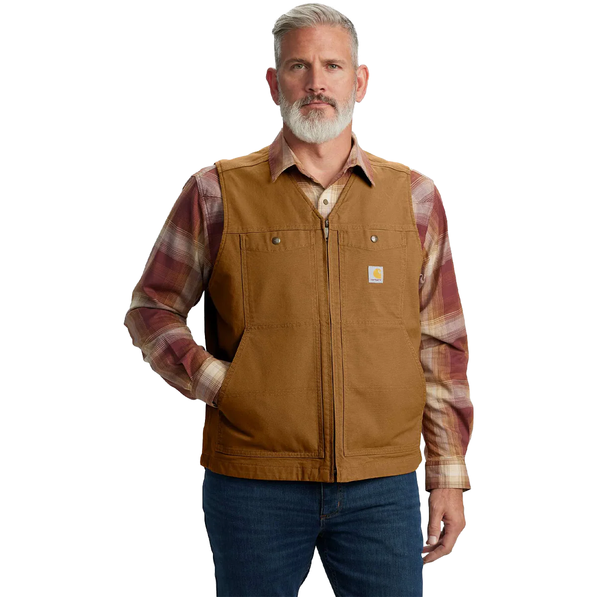Men's Montana Relaxed Fit Duck Vest - Onhollan