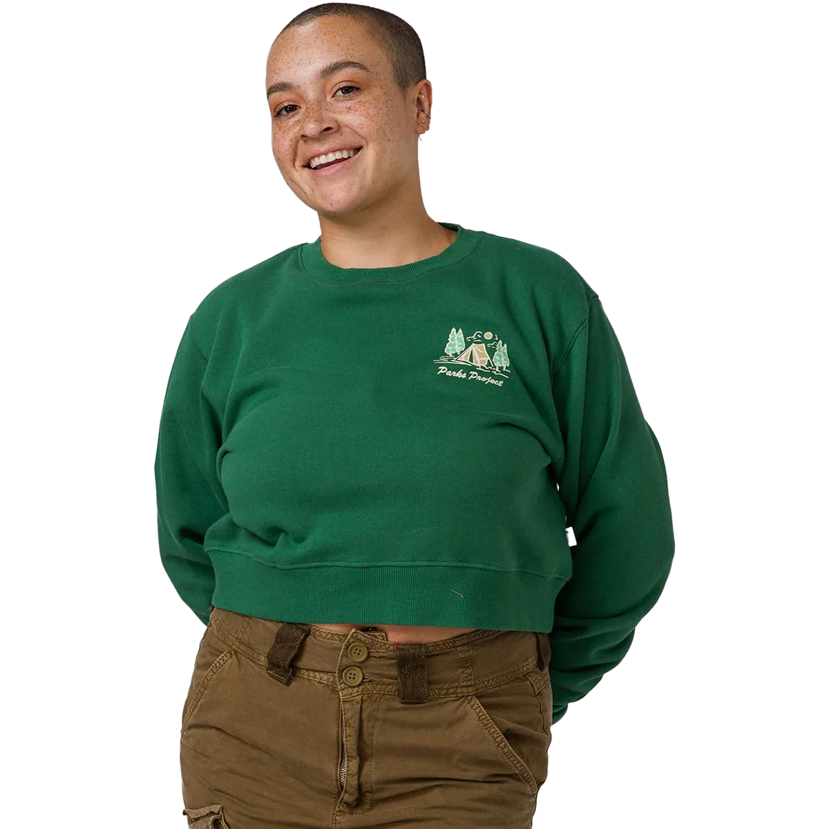 Women's National Parks Sunrise Cropped Crew - Onhollan