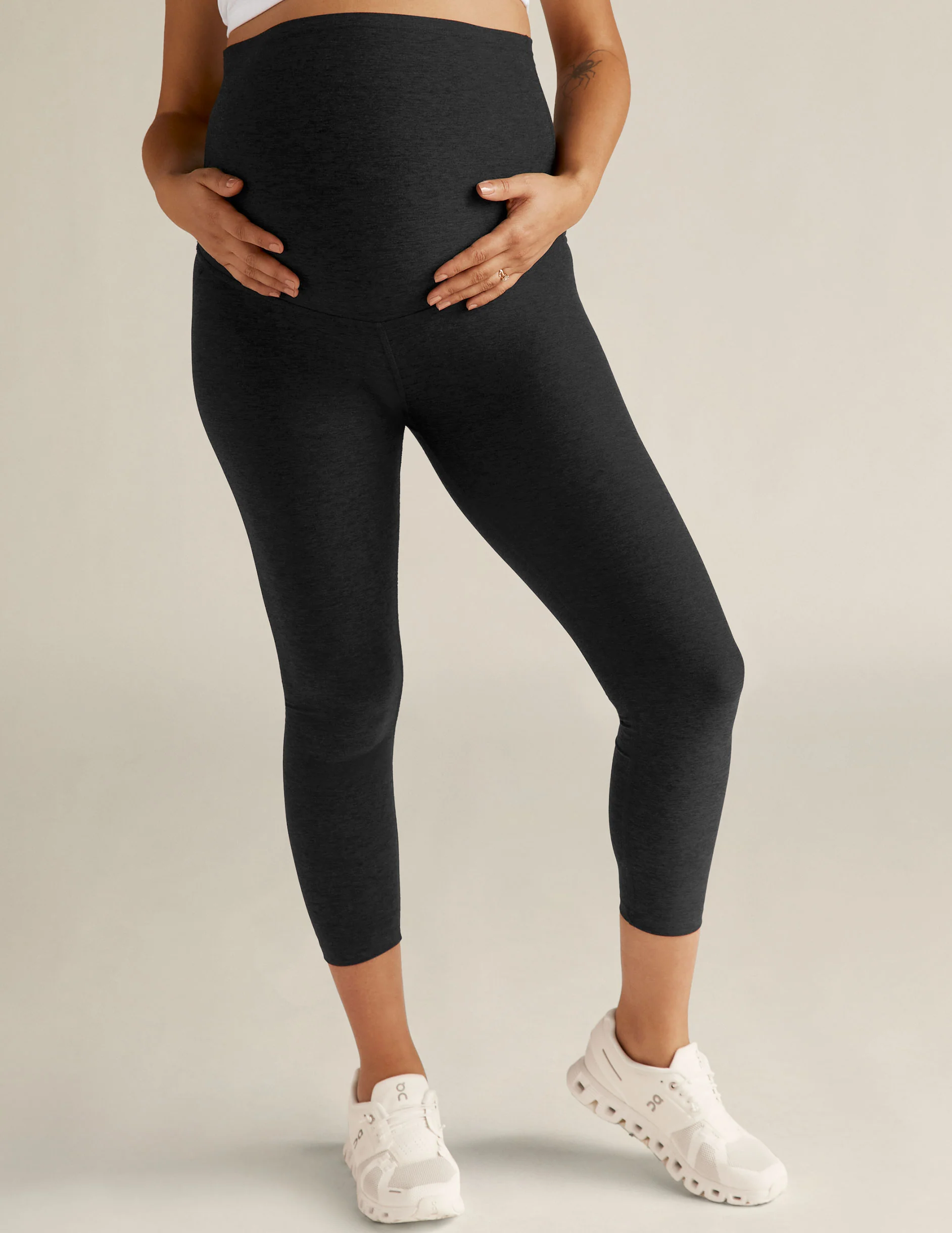 Spacedye Love The Bump Capri Maternity Legging - Onhollan