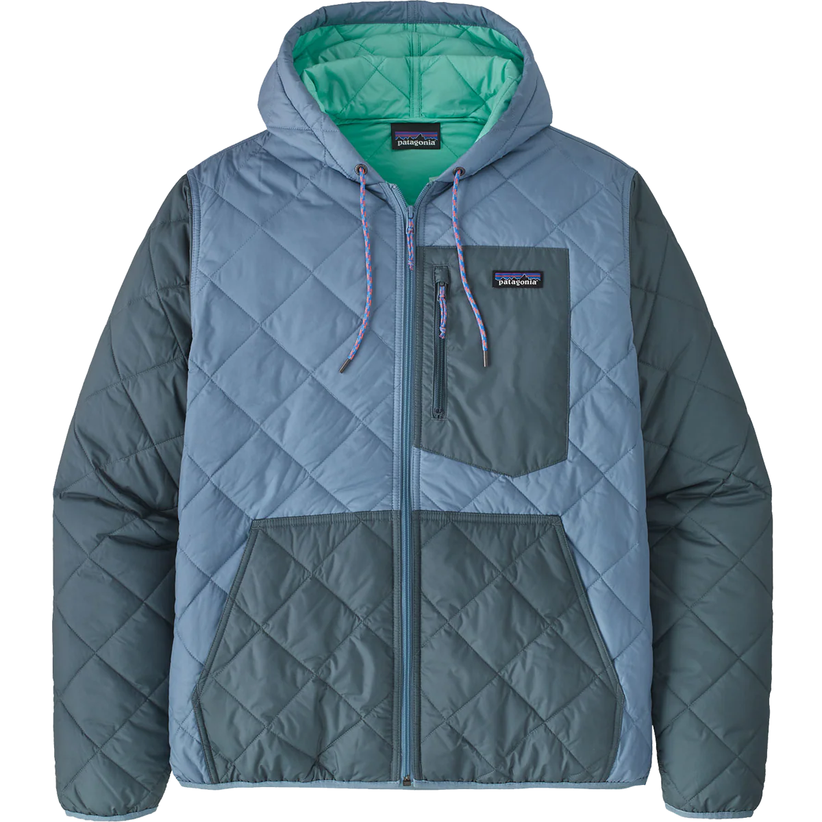 Men's Diamond Quilt Bomber Hoody - Onhollan