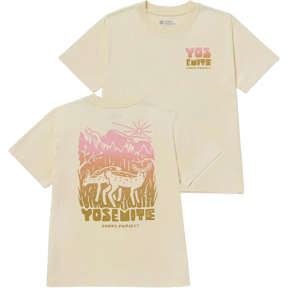 Women's Yosemite Fawns Boxy Tee - Onhollan