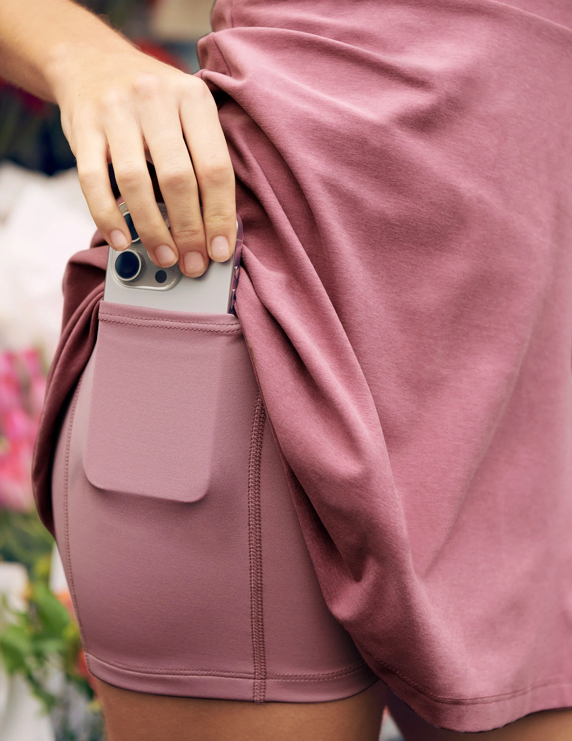 Spacedye Court Appeal Mini Dress - Onhollan