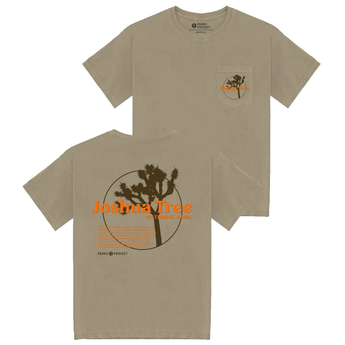 Men's Joshua Tree Puffy Pocket Tee - Onhollan