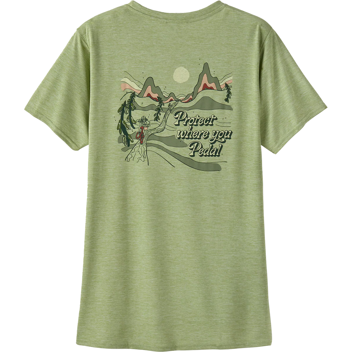 Women's Cap Cool Daily Graphic Tee - Lands - Onhollan