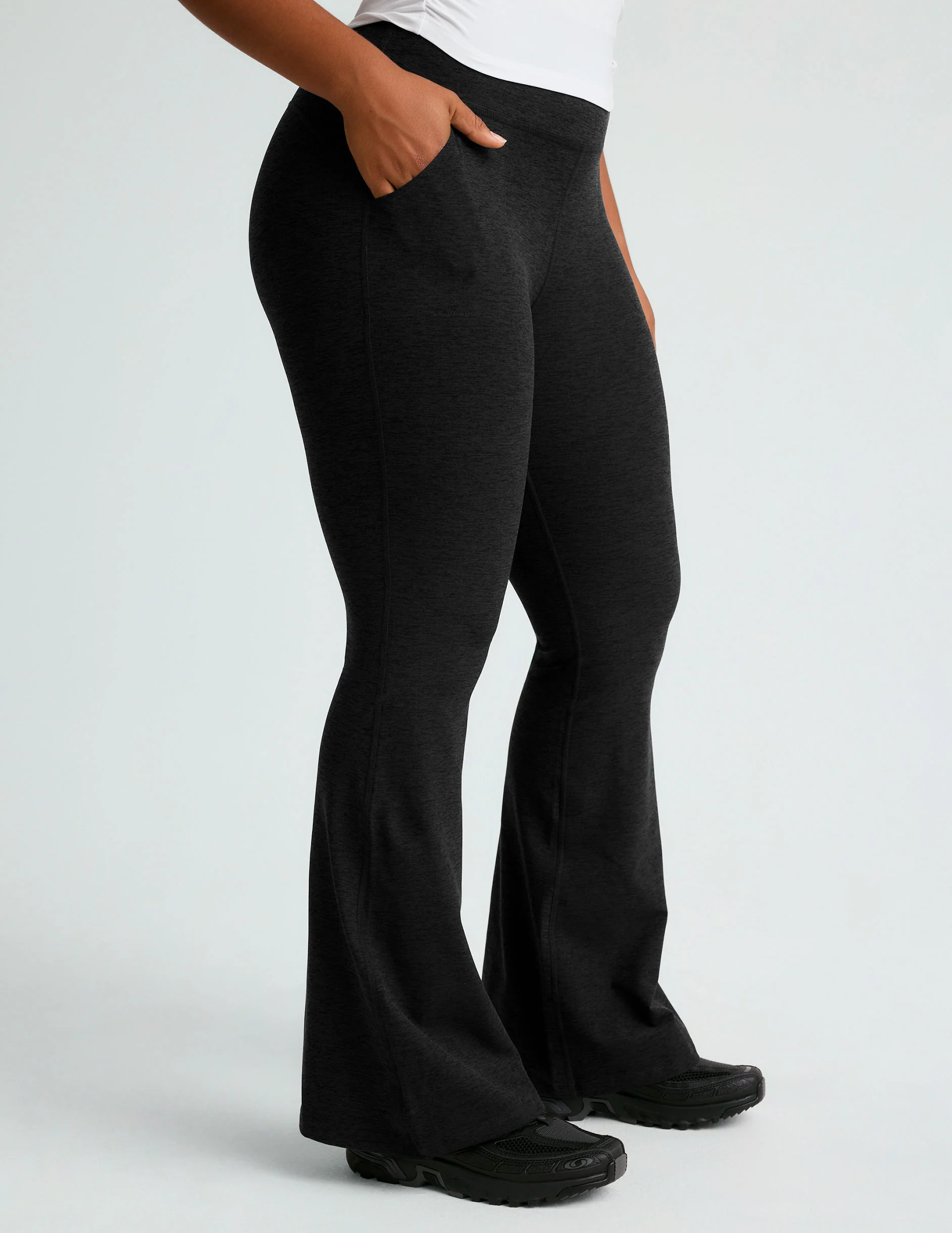 Spacedye All Day Flare High Waisted Pant - Onhollan