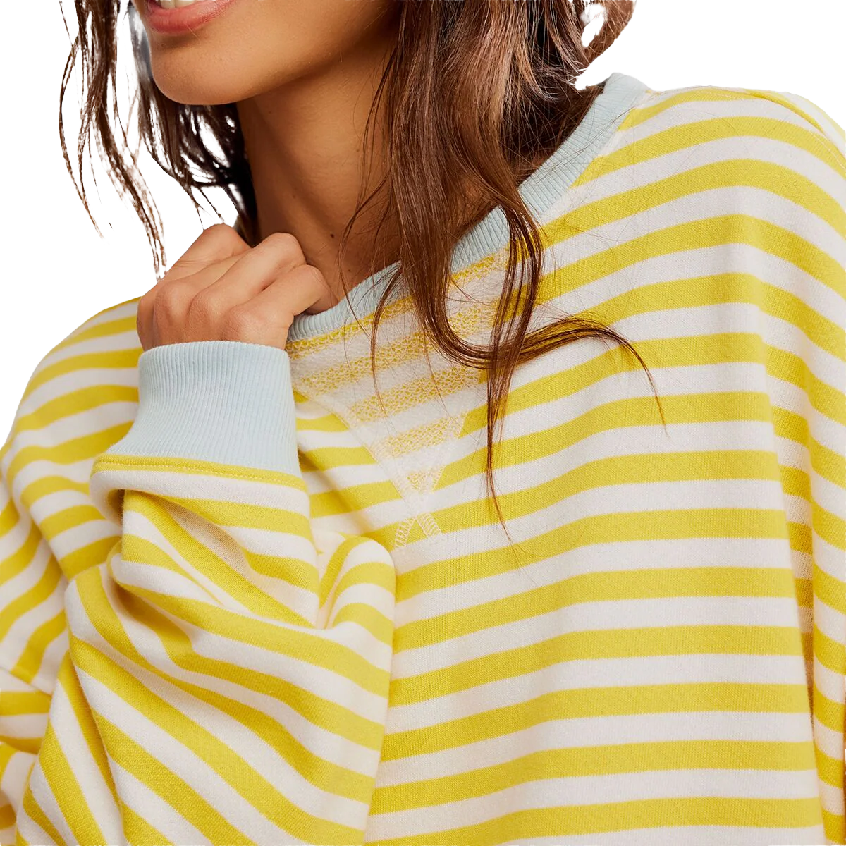 Women's Classic Striped Crew - Onhollan