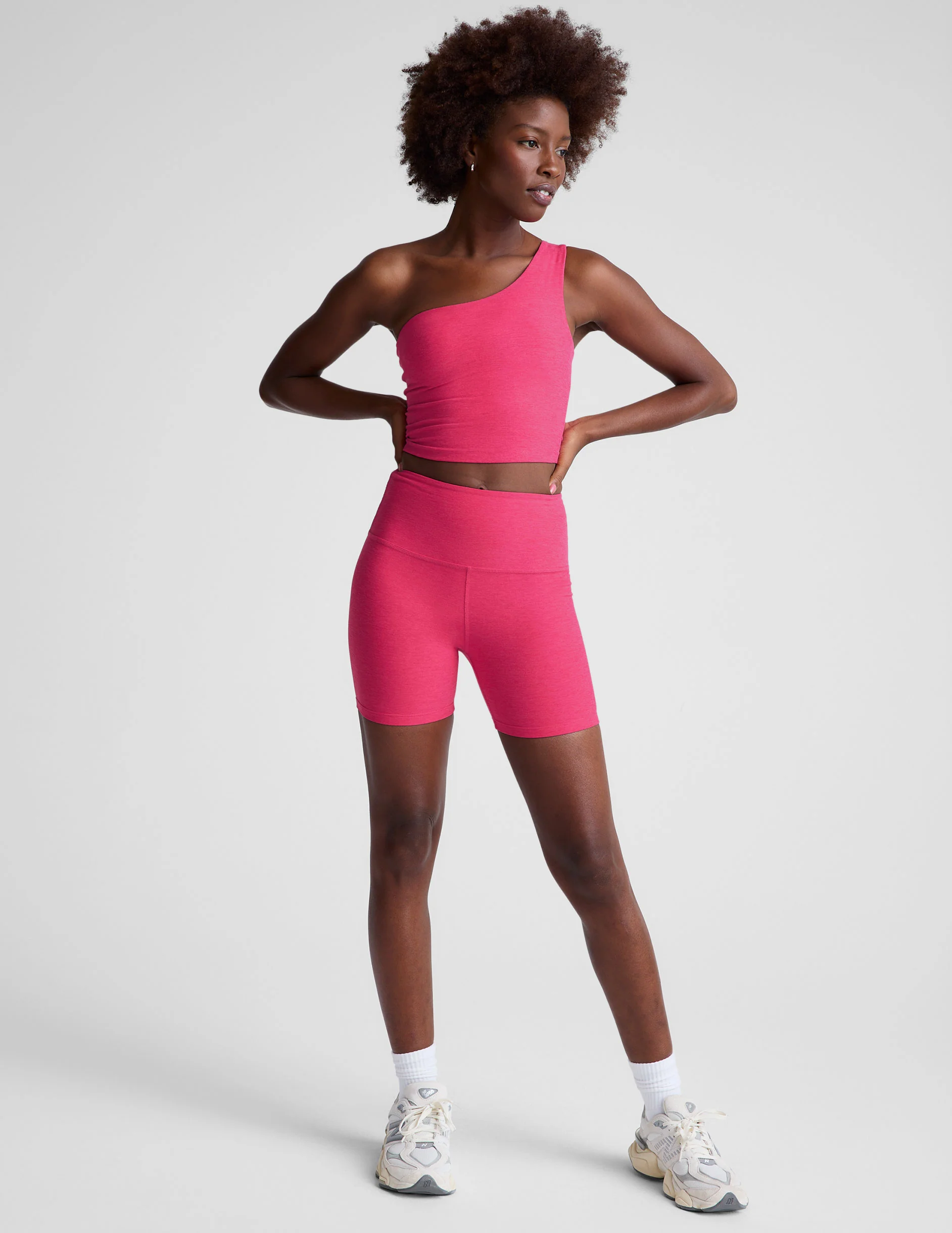 Spacedye The Bold Shoulder Cropped Tank - Onhollan