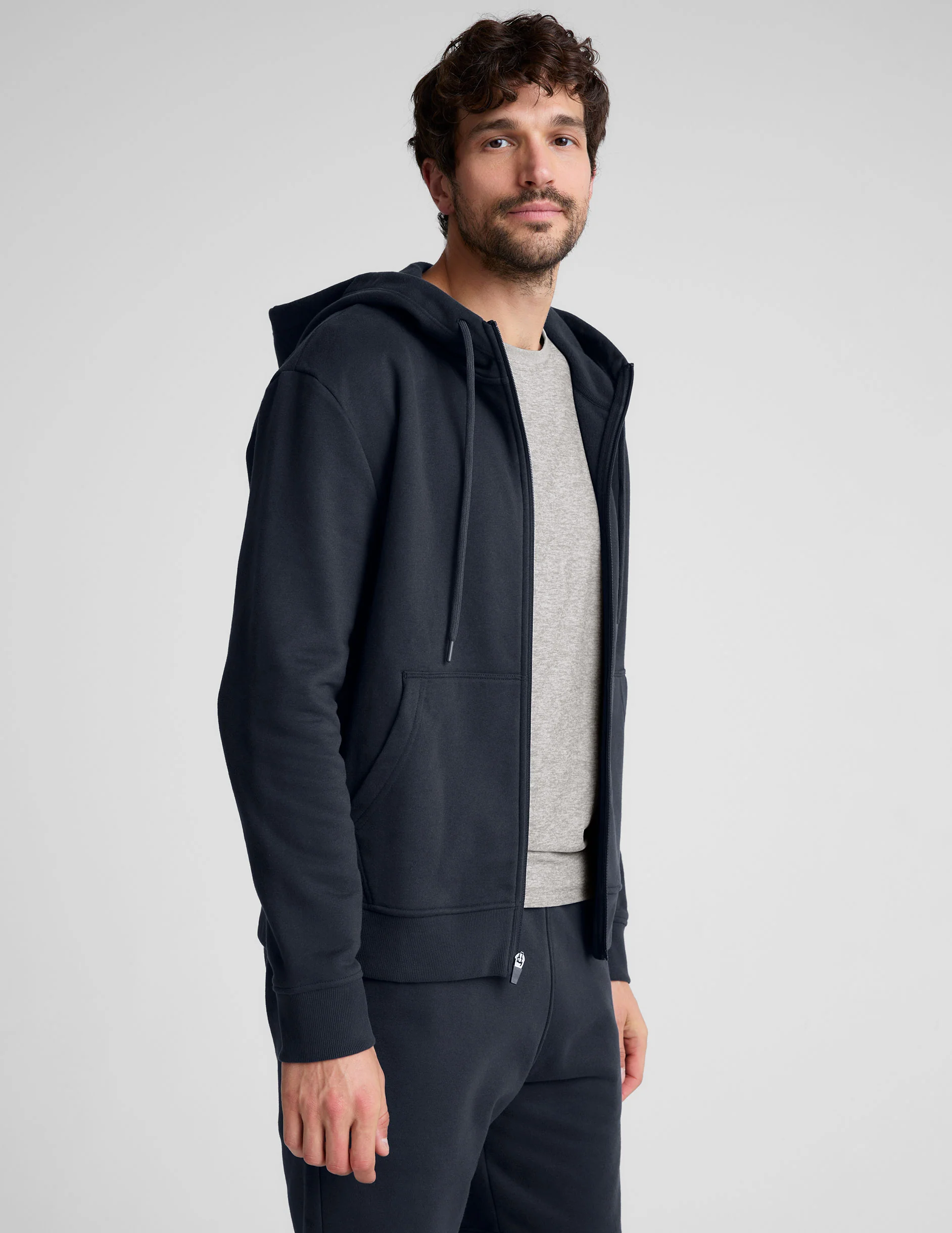 Every Body Zip Front Hoodie - Onhollan