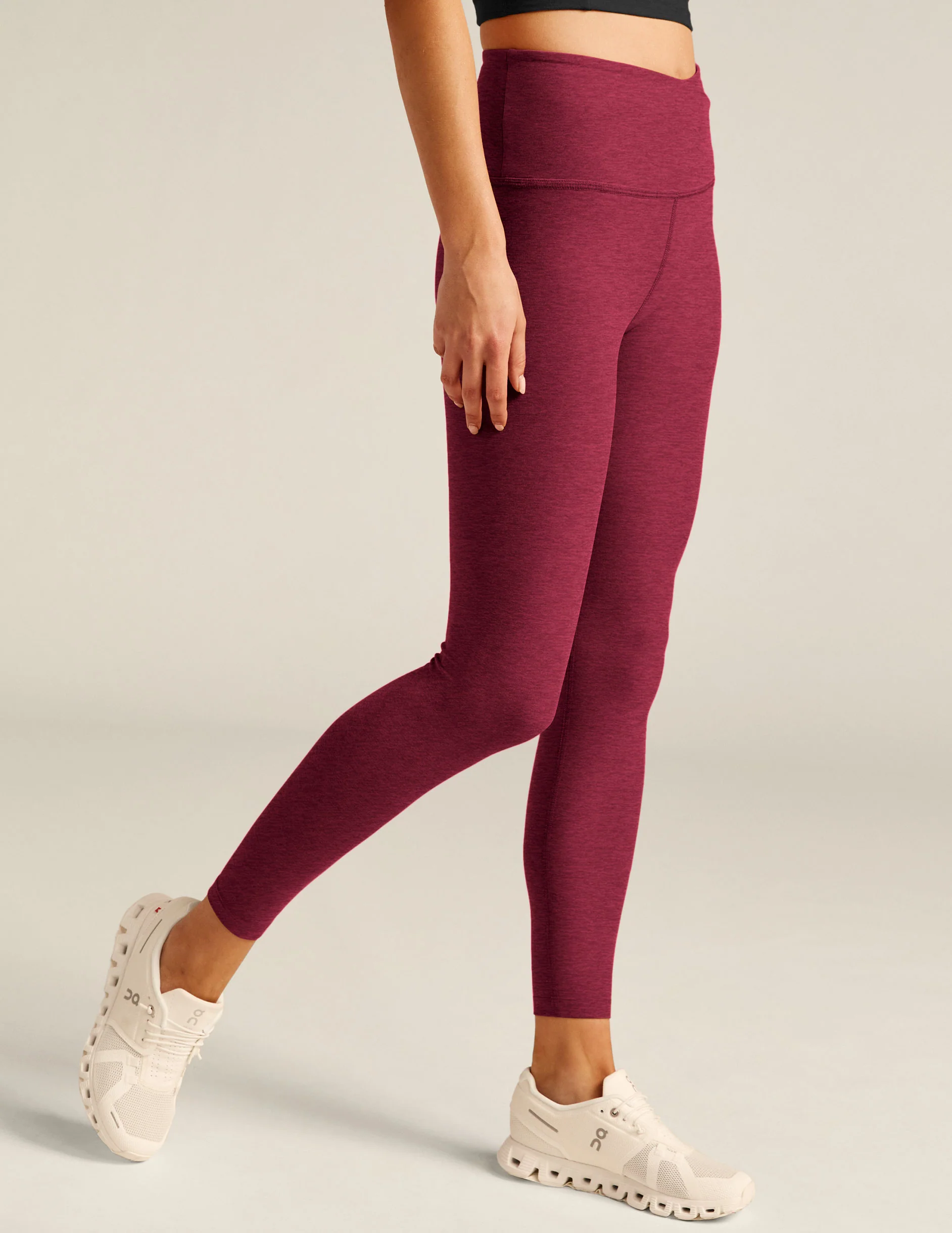 Spacedye At Your Leisure High Waisted Midi Legging - Onhollan