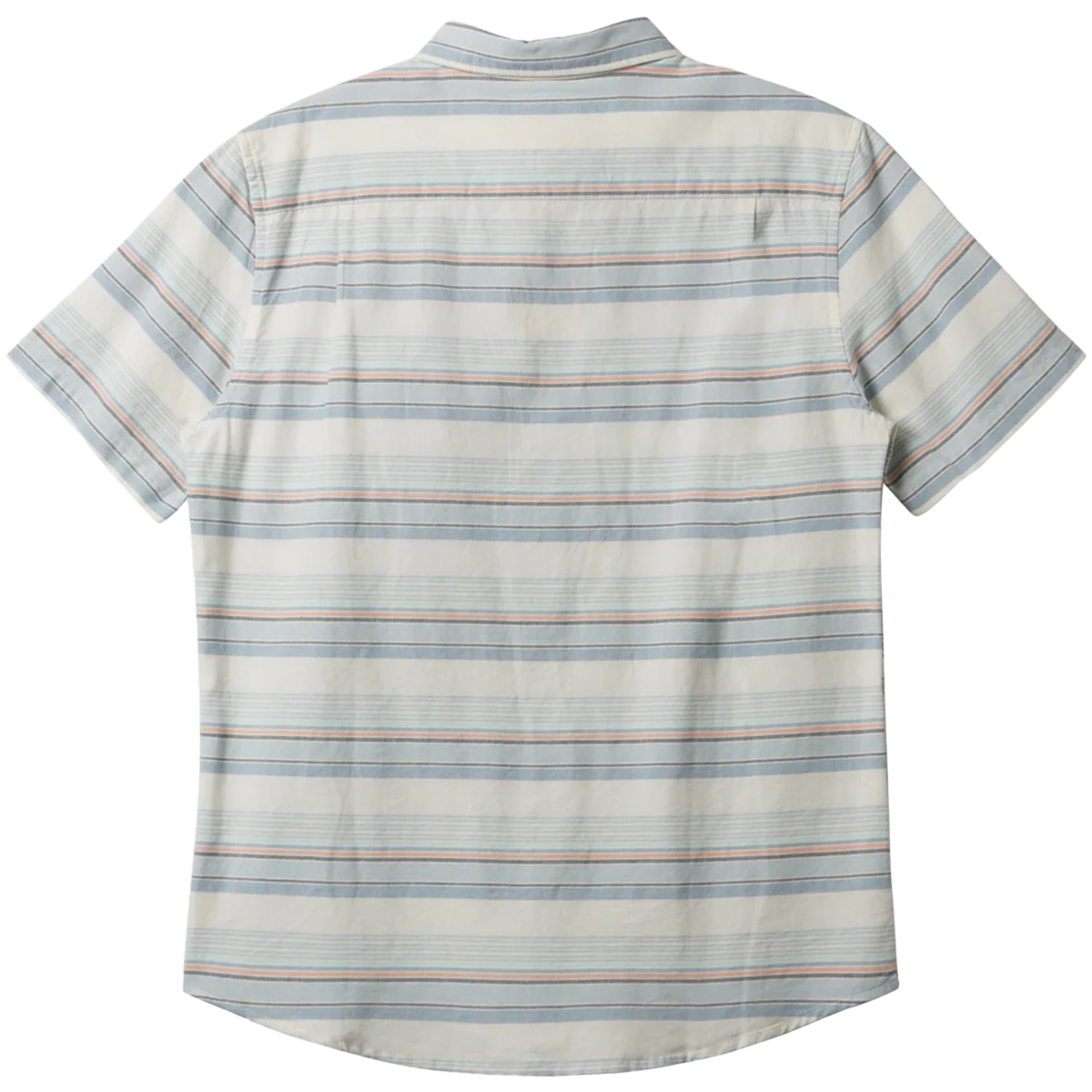 Men's Oxford Stripe Classic Short Sleeve Woven Shirt - Onhollan