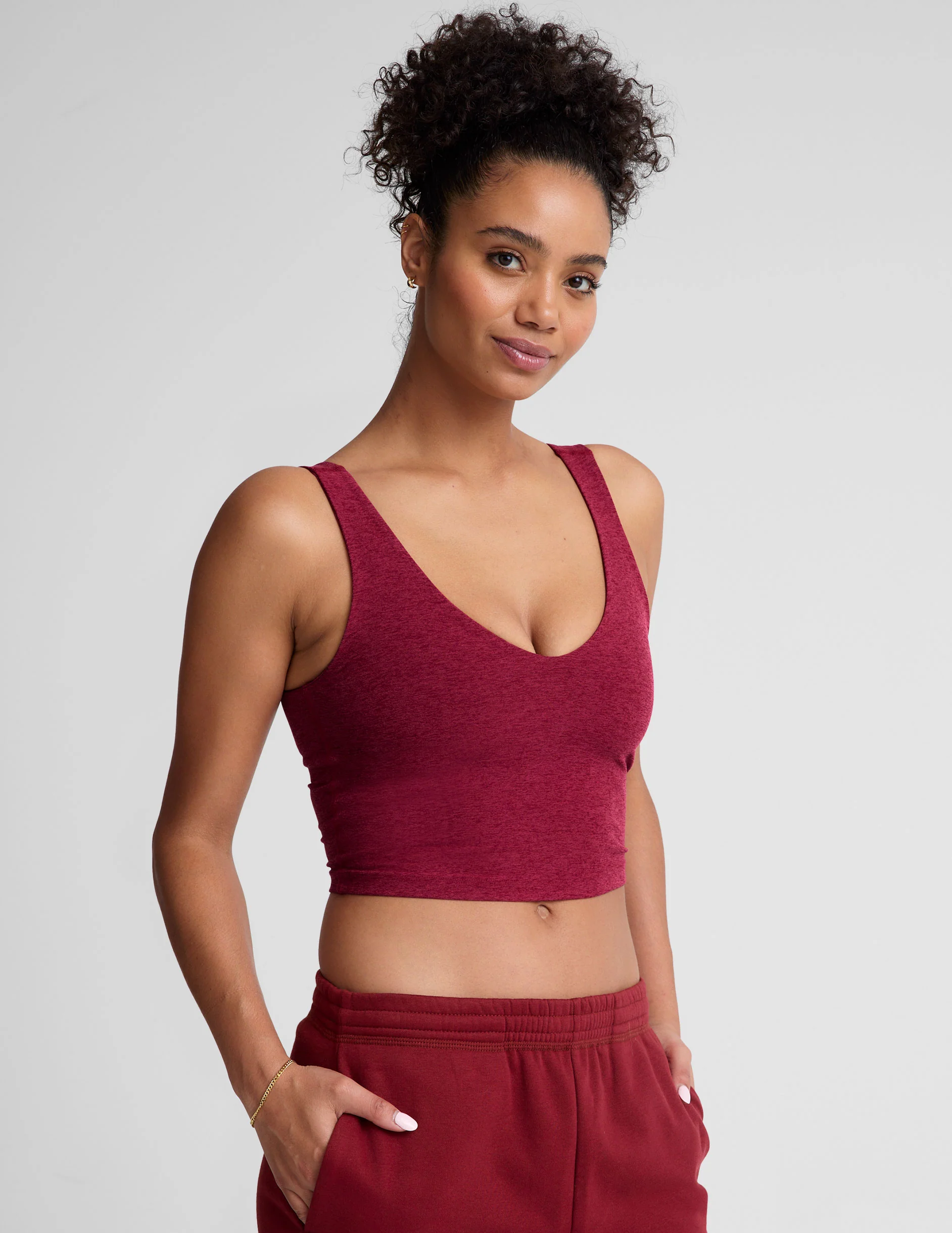 Spacedye Good Day Cropped Tank - Onhollan