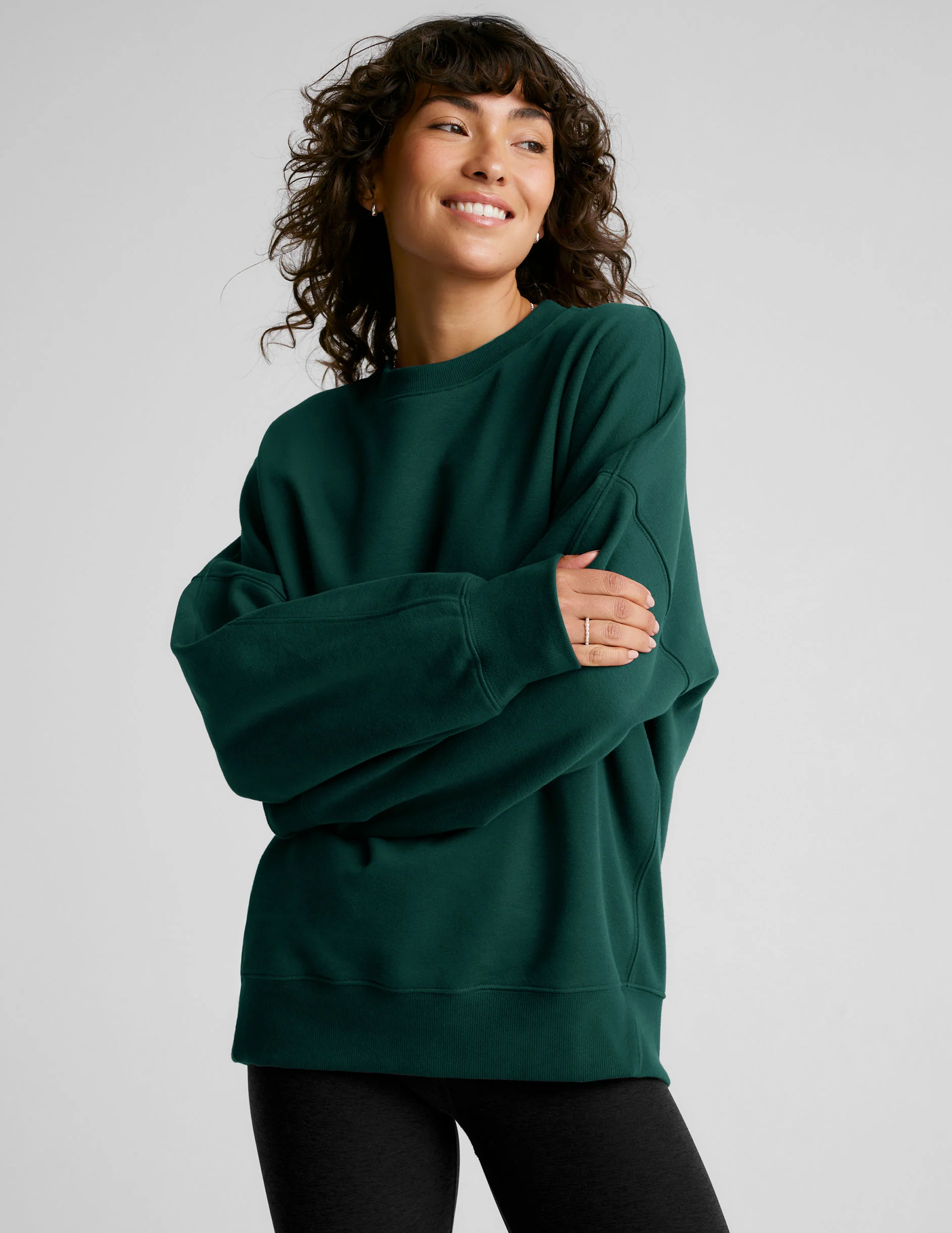 LuxeFleece Oversized Sweatshirt - Onhollan