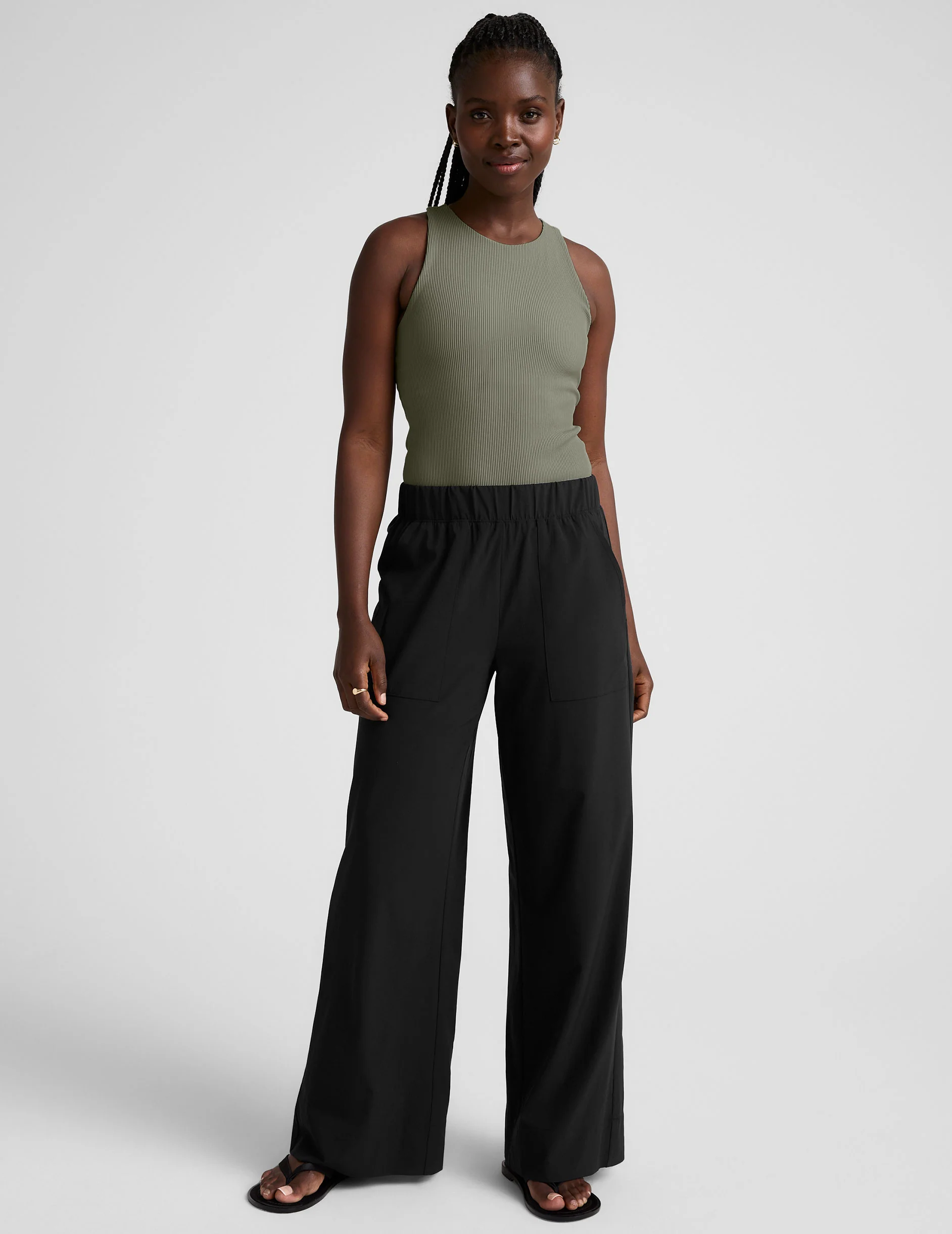 Refocus Ribbed Classic Tank - Onhollan