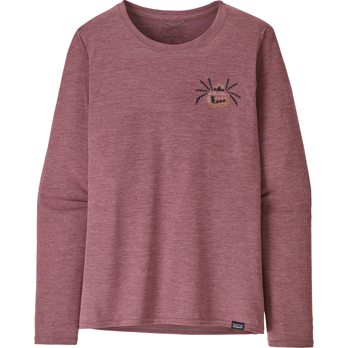 Women's Capilene Cool Daily Graphic Long Sleeve Tee - Onhollan