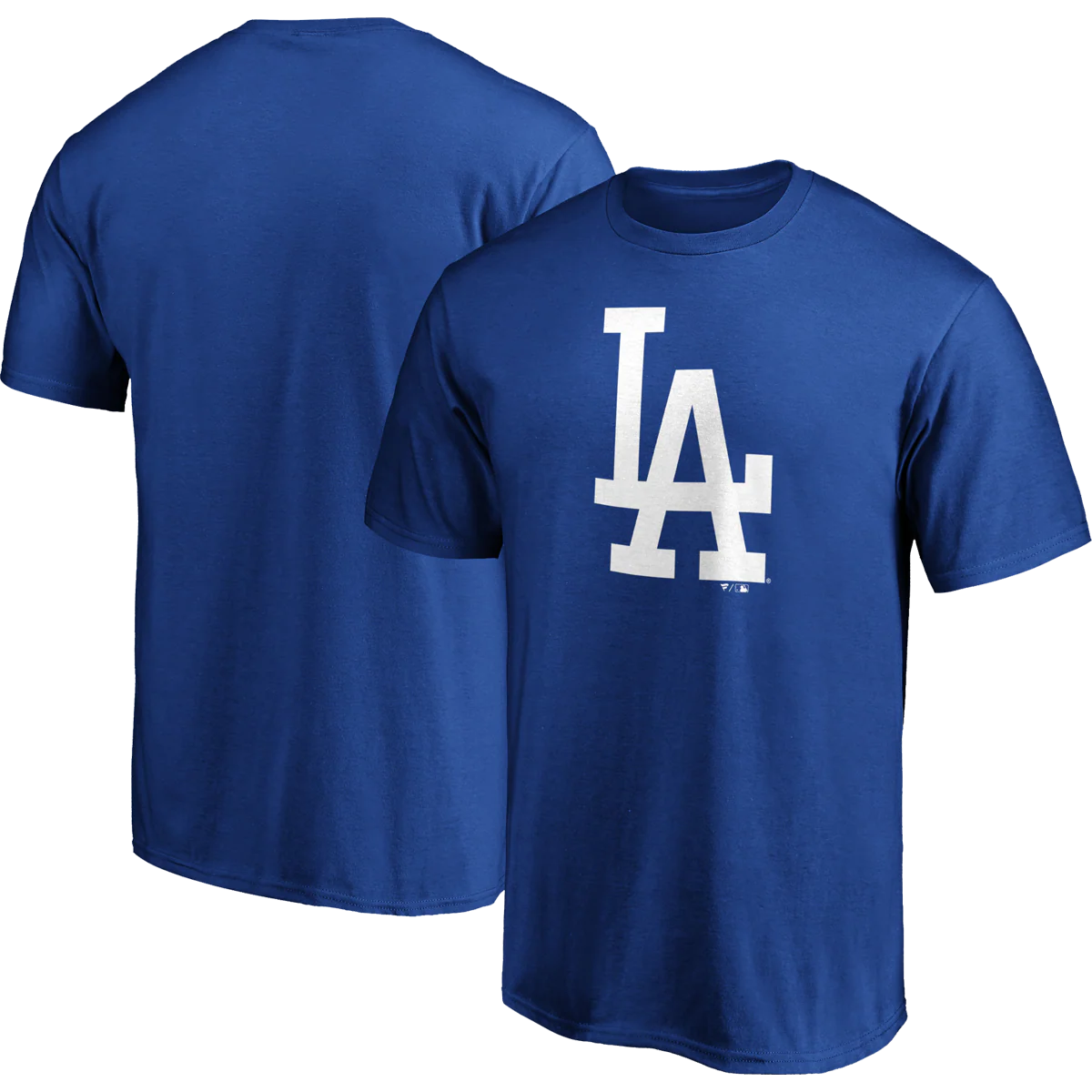 Men's Dodgers Cotton Official Logo Short Sleeve - Onhollan