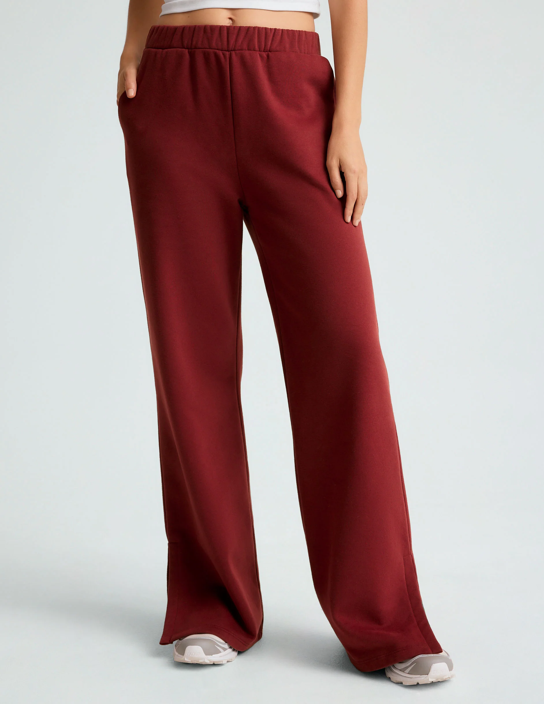 LuxeFleece Wide Leg Pant - Onhollan