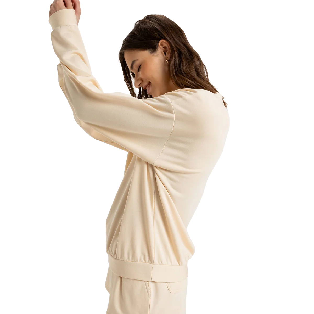 Women's Surfing By Moonlight Crew Neck Sweatshirt - Onhollan