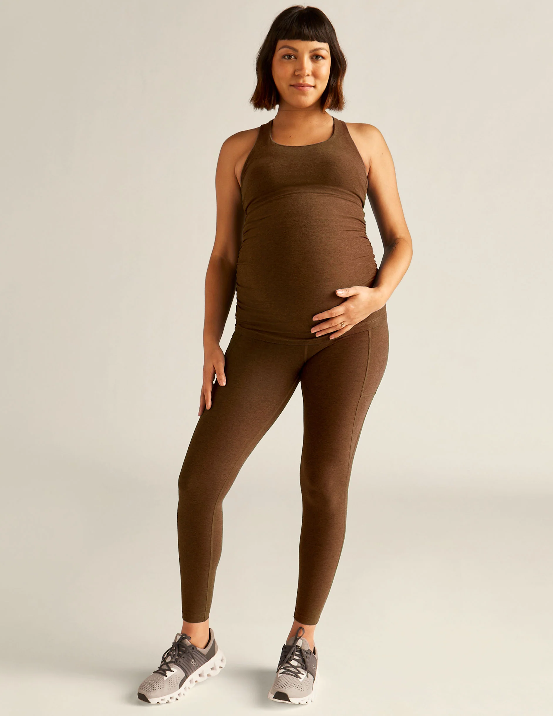 Spacedye Bases Covered Maternity Tank - Onhollan
