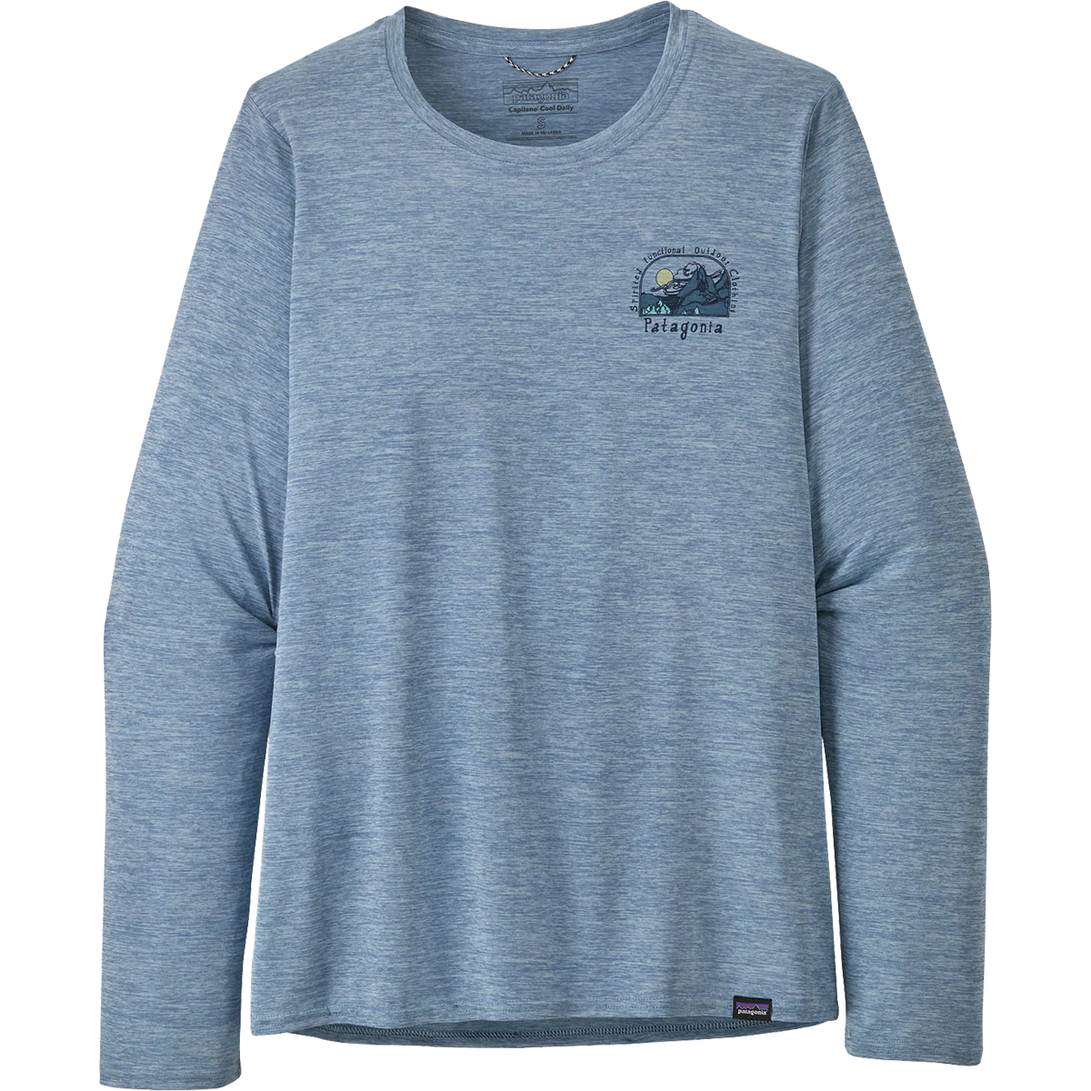 Women's Capilene Cool Daily Graphic Long Sleeve Tee - Onhollan