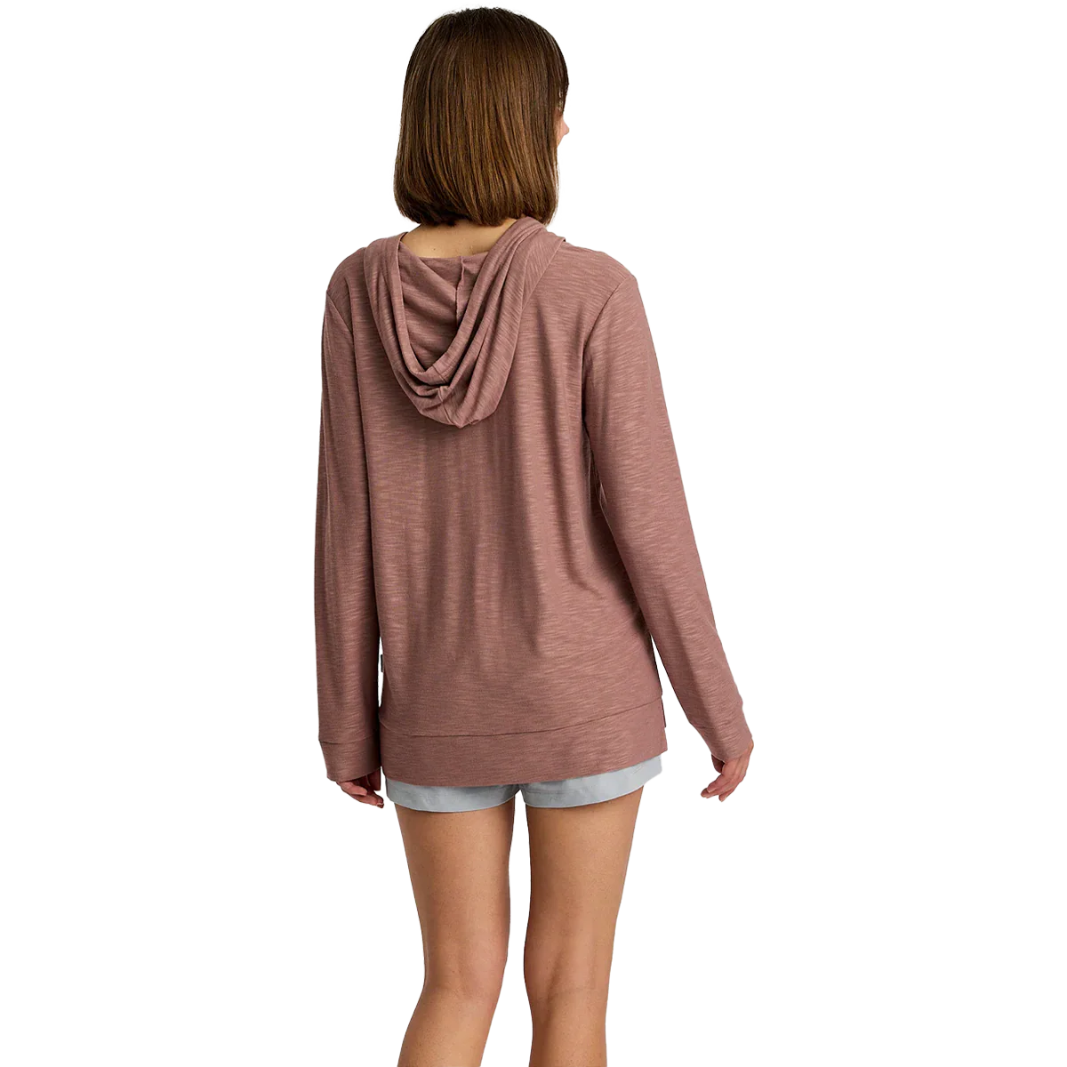 Women's Bamboo Slub Hoodie - Onhollan