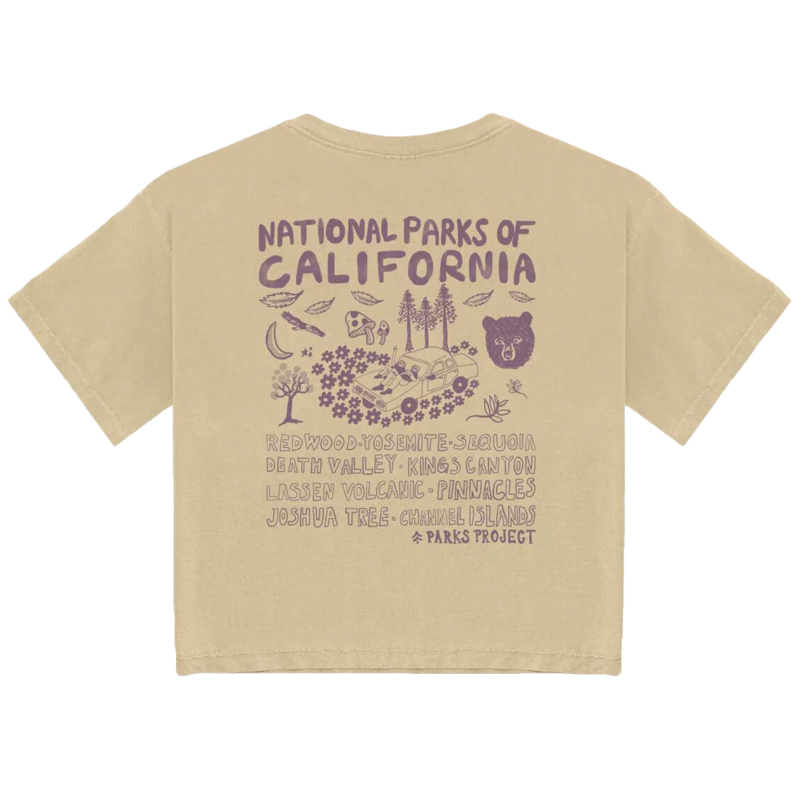 Women's National Parks of California Tee - Onhollan