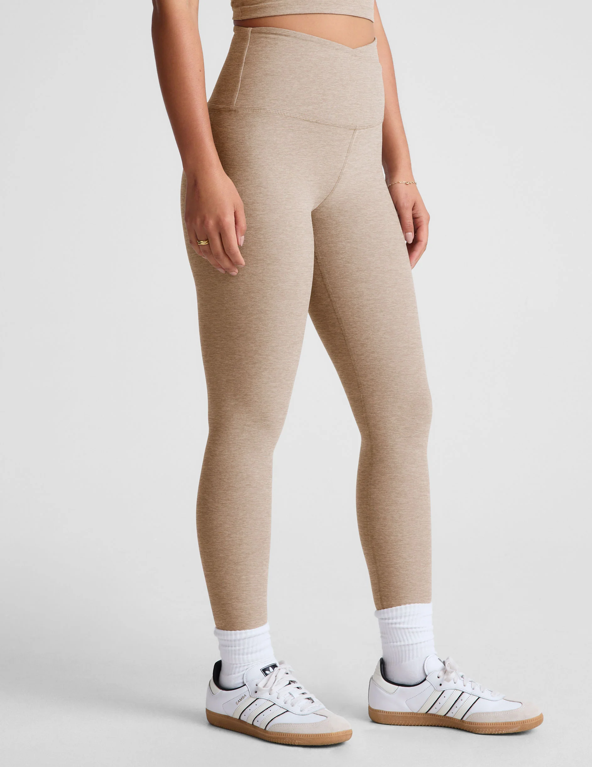 Spacedye At Your Leisure High Waisted Midi Legging - Onhollan