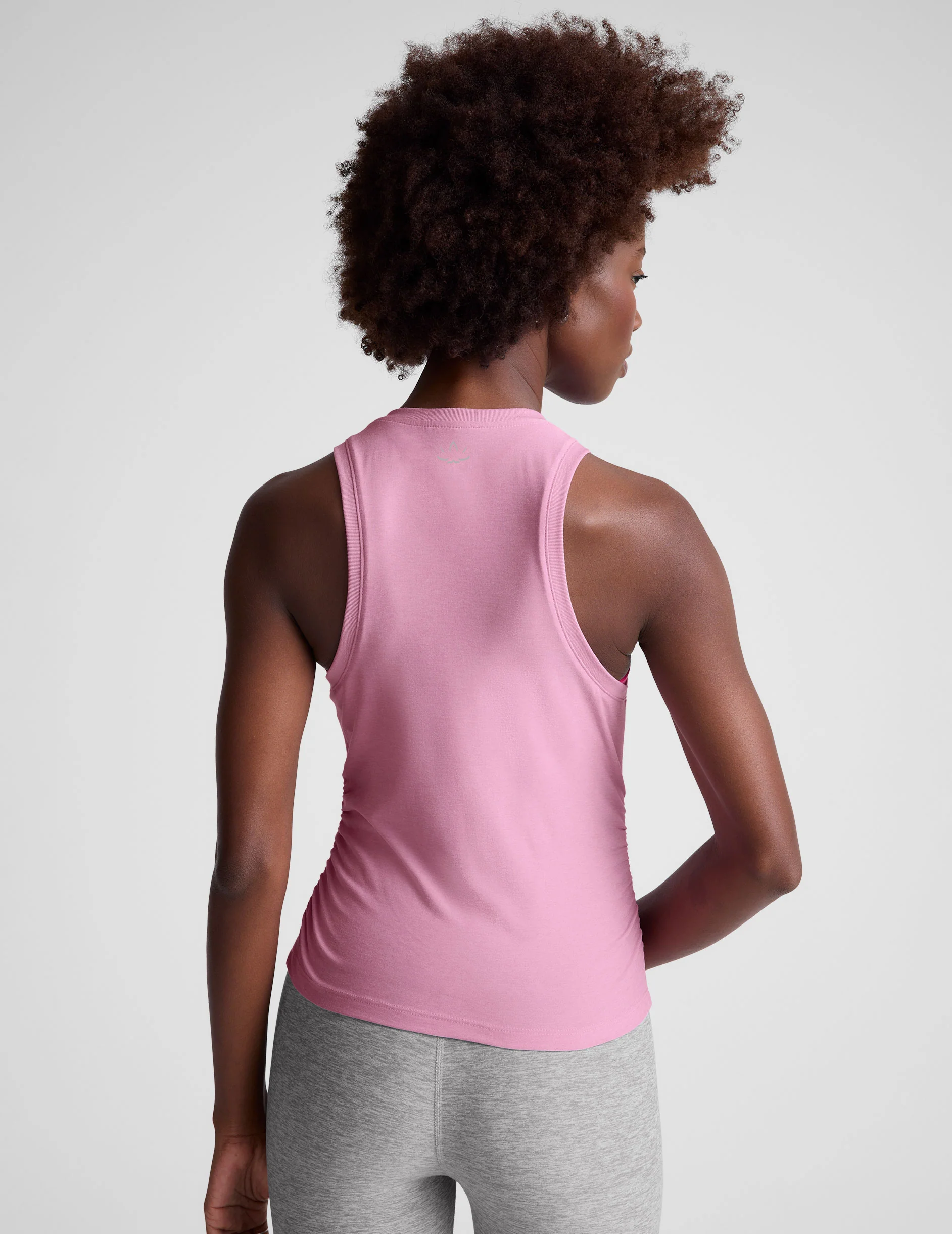 Featherweight Your Fit Shirred Tank - Onhollan