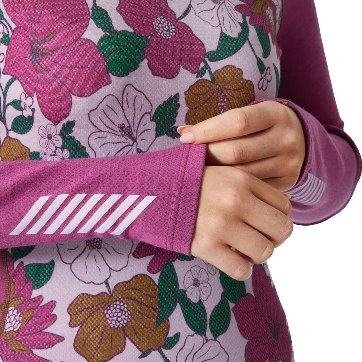 Women's LIFA Merino Midweight Graphic Crew - Onhollan