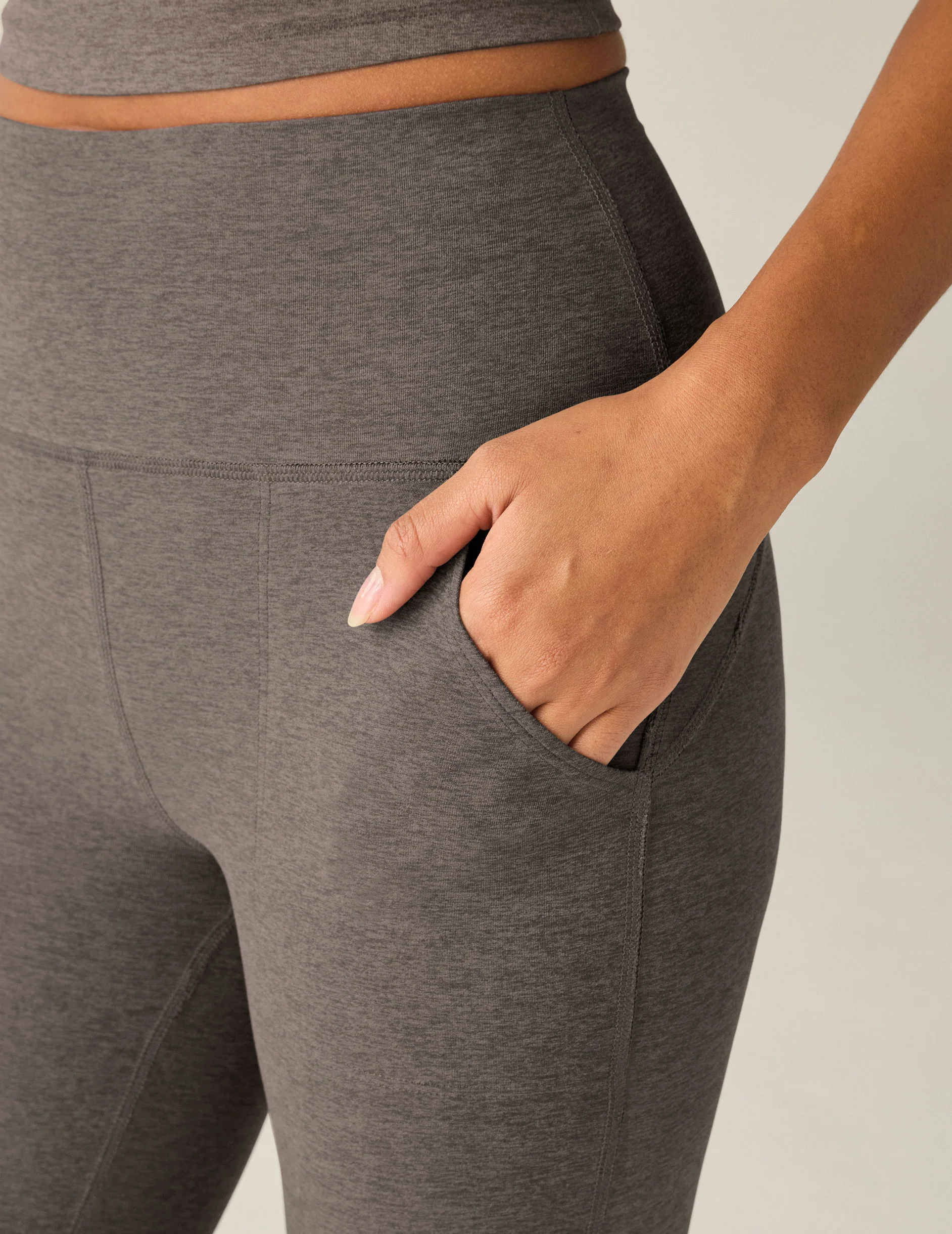 Spacedye All Day Flare High Waisted Pant - Onhollan