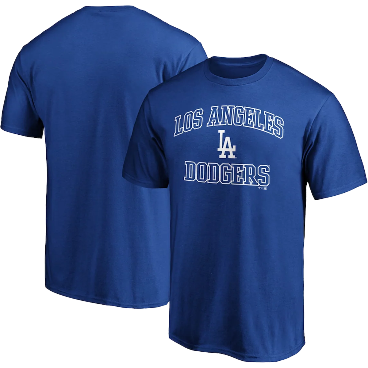Men's Dodgers Cotton Heart and Soul Short Sleeve - Onhollan