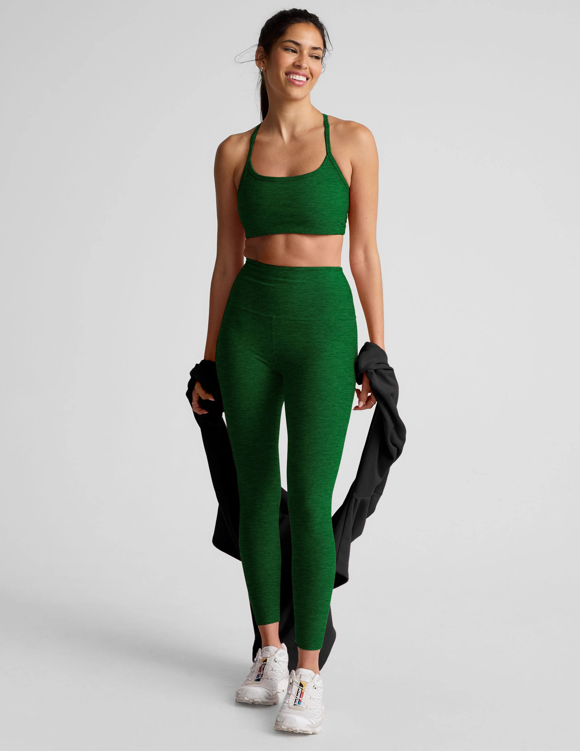 Spacedye Caught In The Midi High Waisted Legging - Onhollan