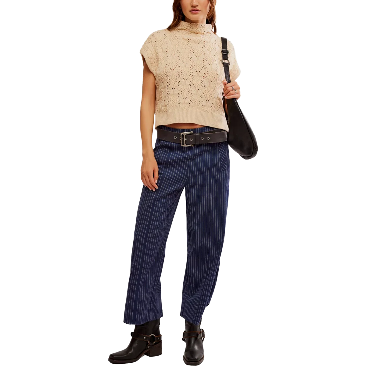 Women's Vickie Mock Neck Sweater - Onhollan