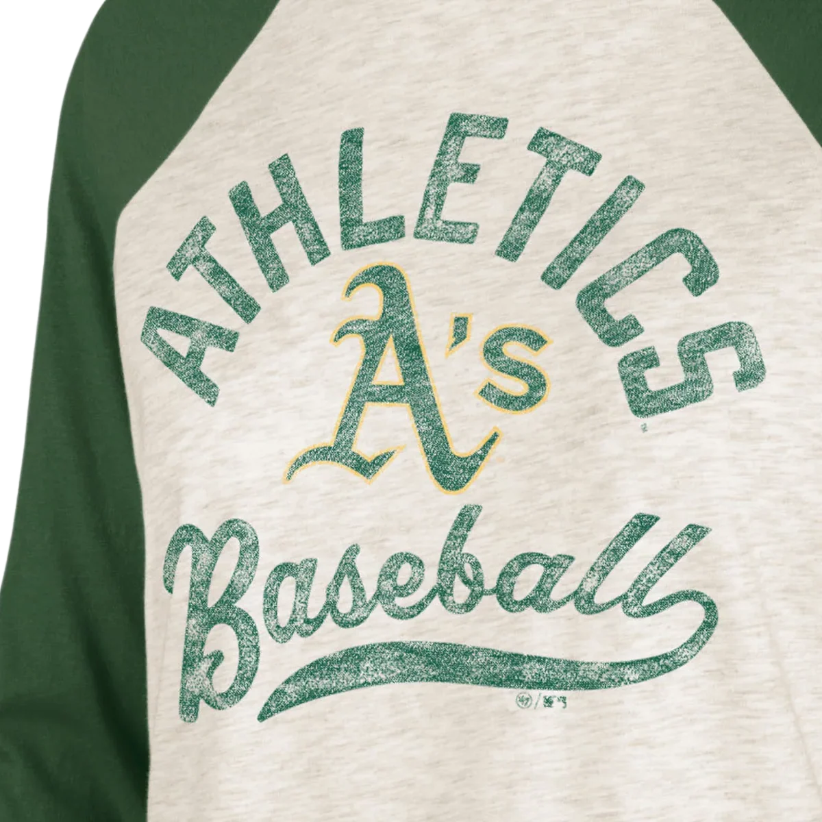 Women's A's Retro Daze Ava Raglan - Onhollan