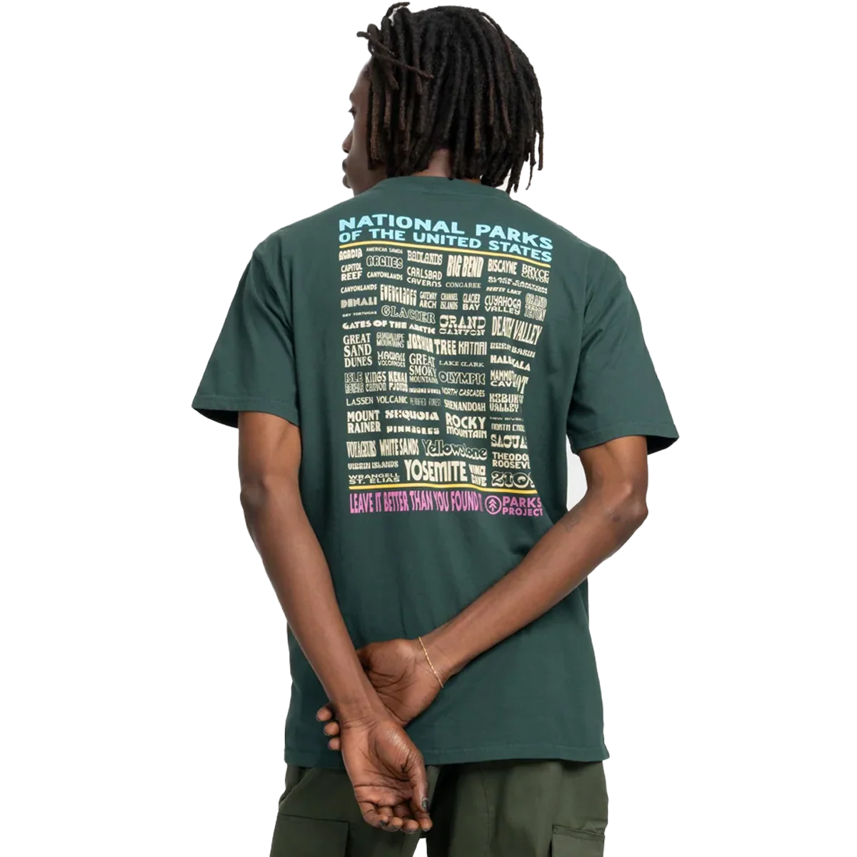 Men's National Parks Lineup Pocket Tee - Onhollan