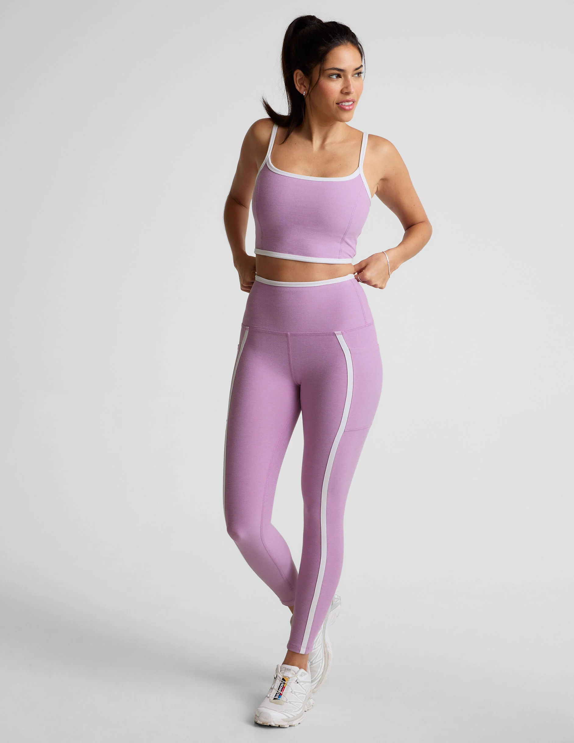 Spacedye New Moves High Cropped Tank - Onhollan