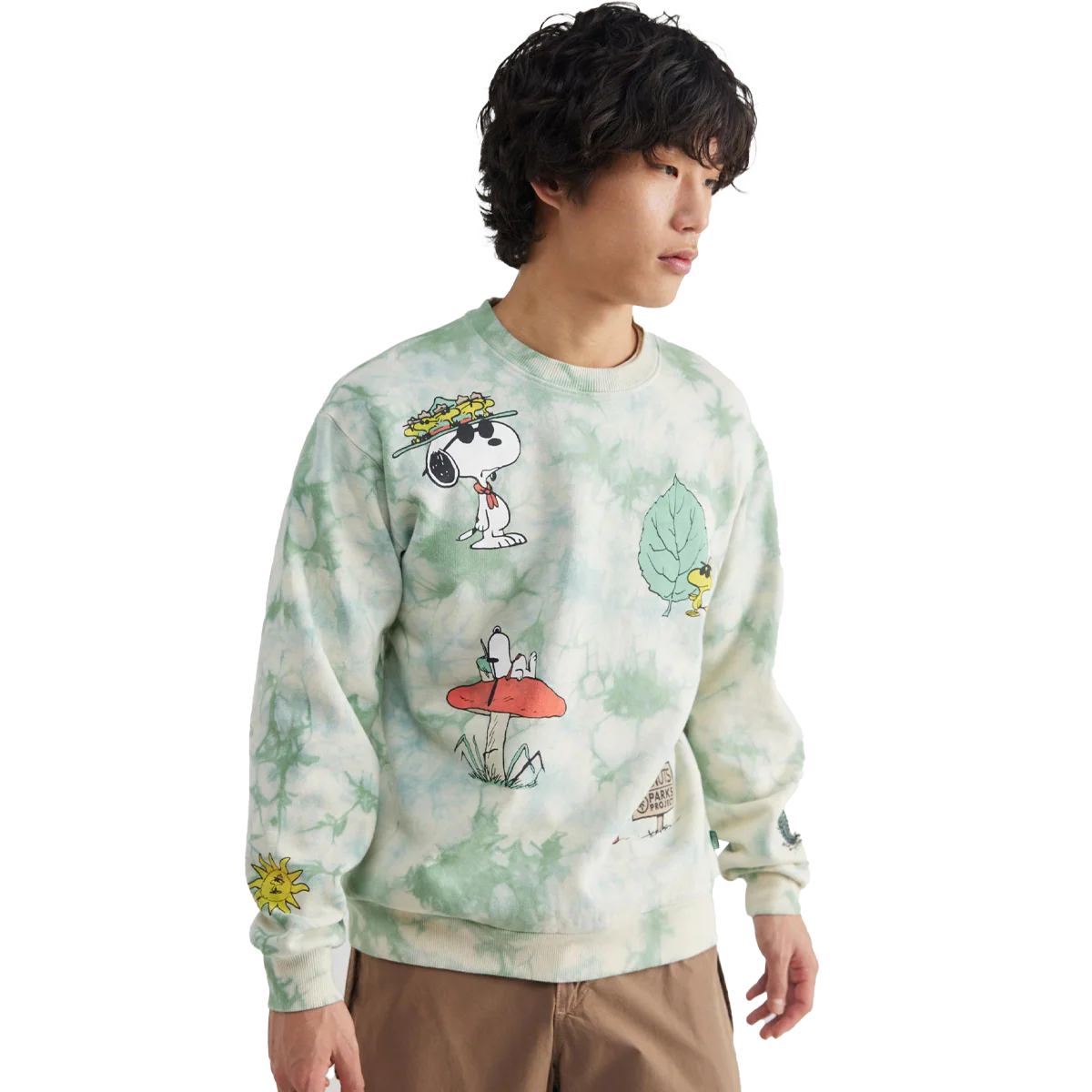 Peanuts X Parks Project Tie Dye Crew - Onhollan