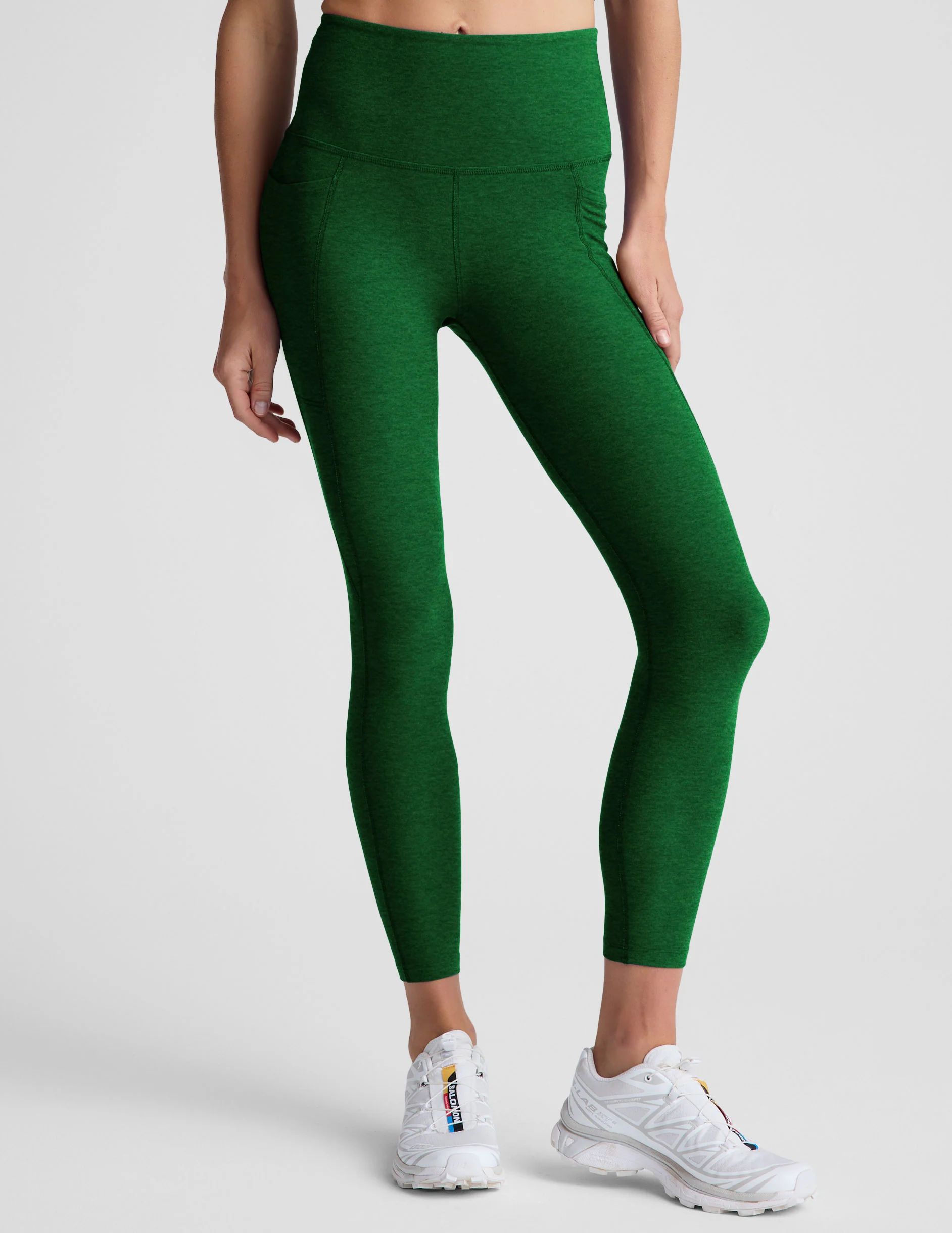 Spacedye Out Of Pocket High Waisted Midi Legging - Onhollan