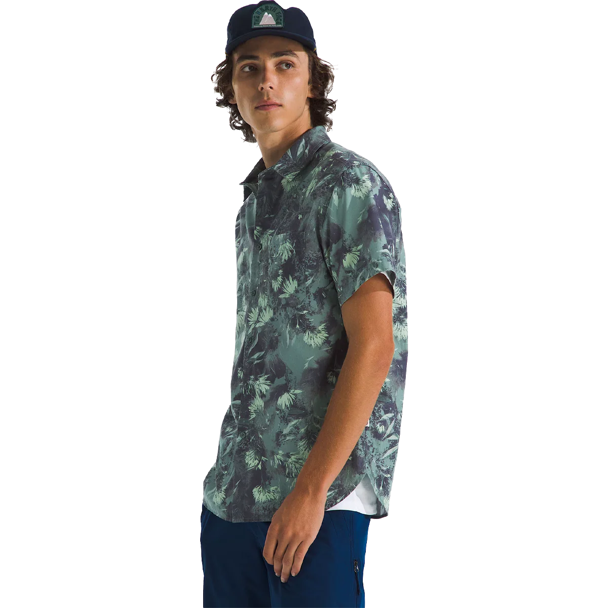 Men's Short Sleeve Baytrail Pattern Shirt - Onhollan