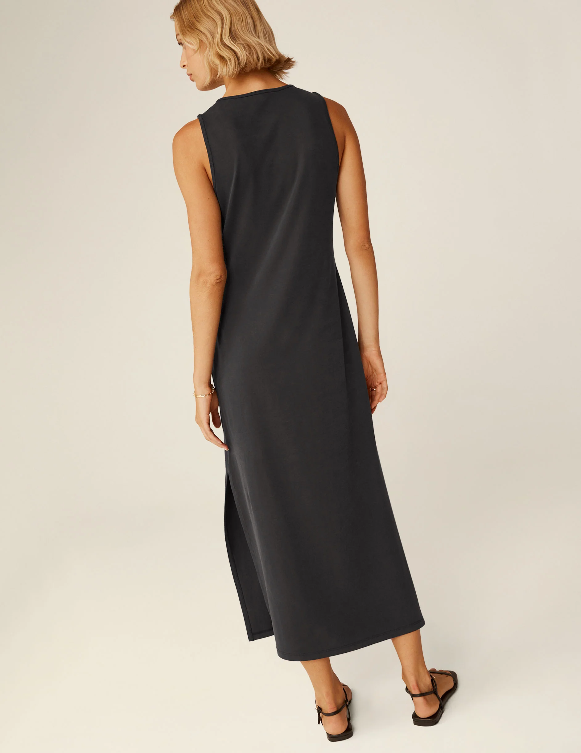 Easy Mood Tank Midi Dress - Onhollan